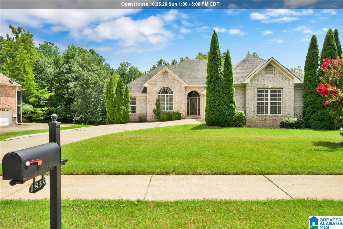 Photo 1 of Single family home for sale at 1839 Winnepeg Cir, Bessemer, AL 35022 | MLS# 21459605 | Listing updated on 2026-10-21