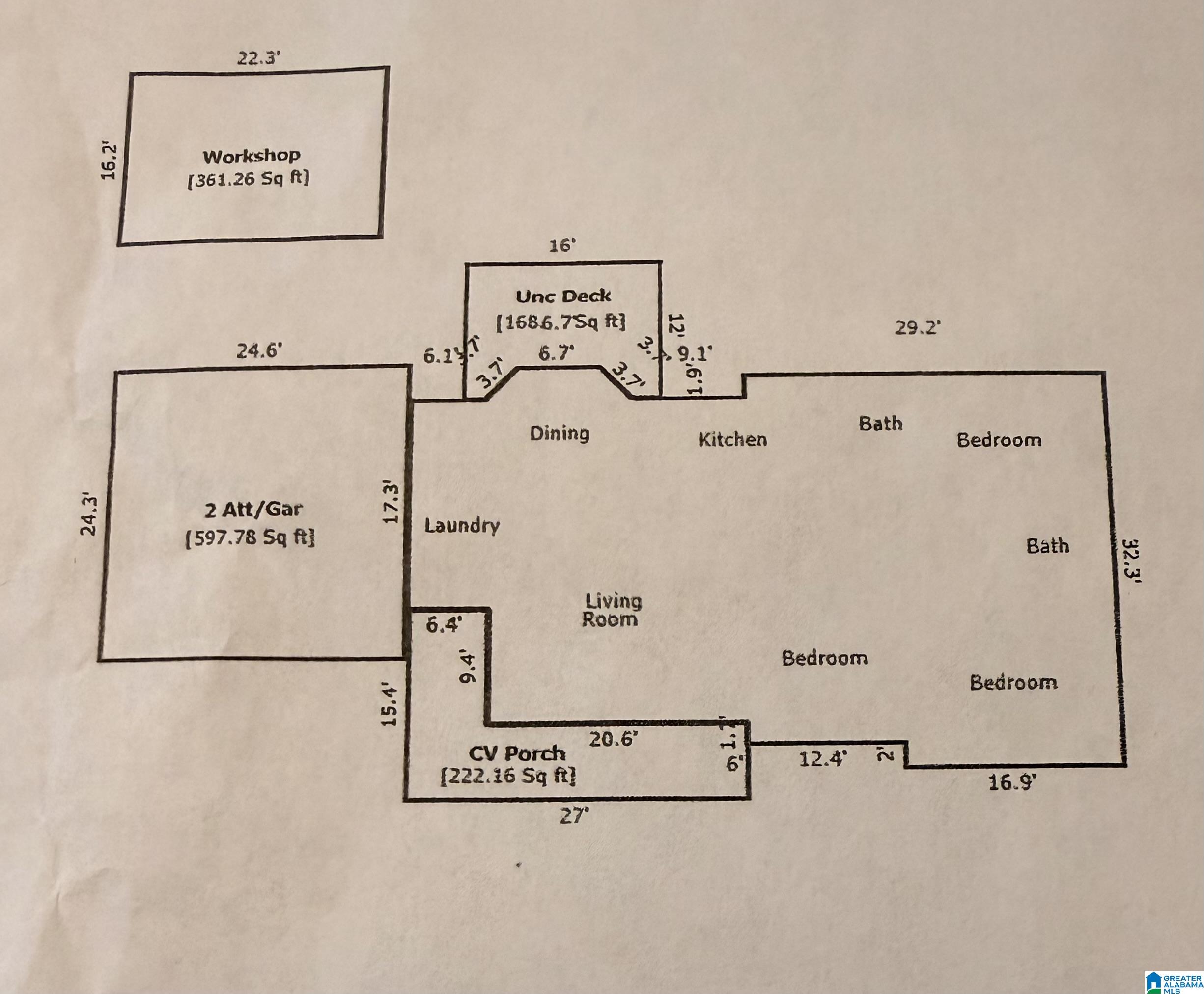 49th image of 320 County Road 262, Hanceville, AL 35077 | MLS# 21460703