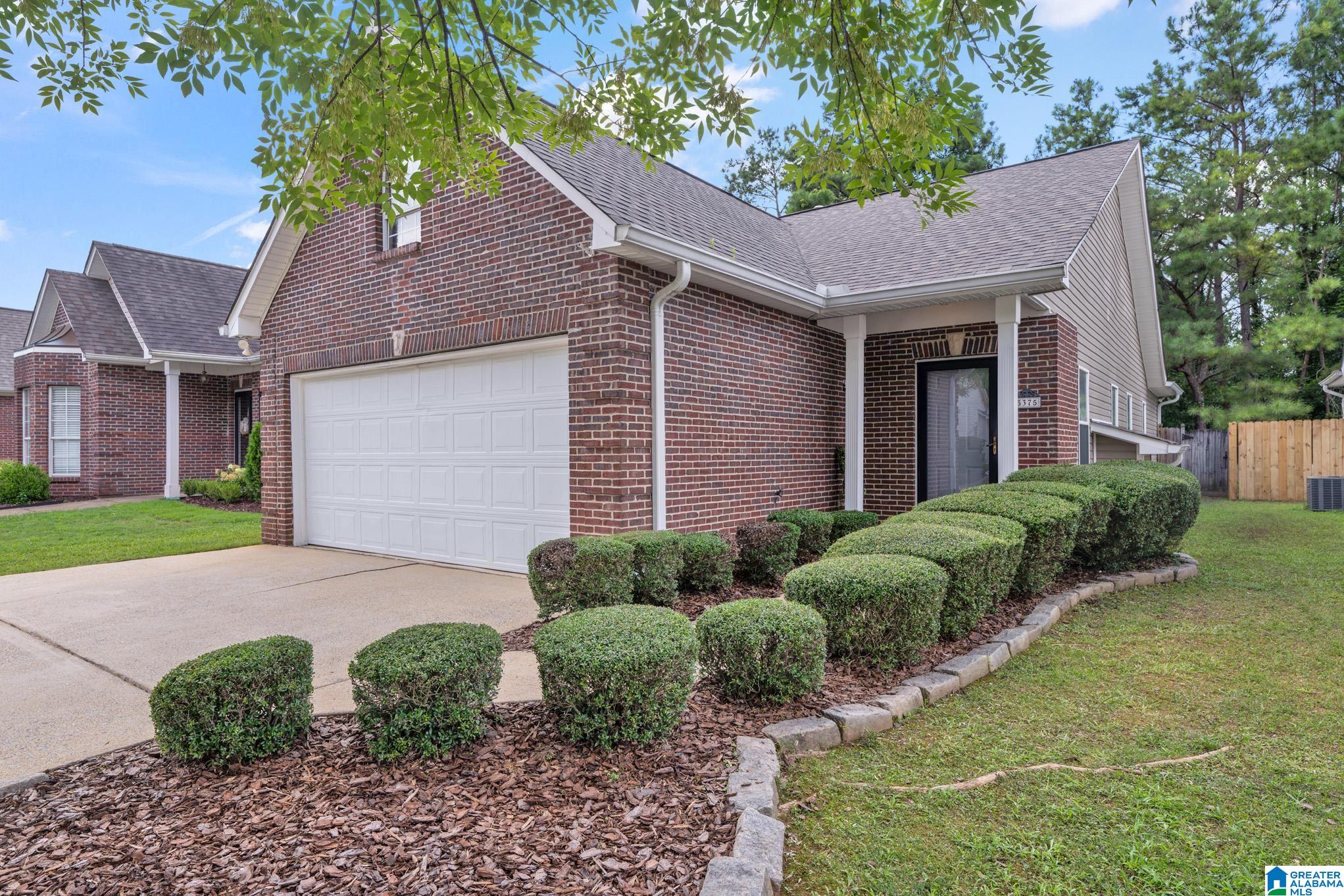 Photo 1 of Single family home for sale at 5375 Cottage Ln, Hoover, AL 35226 | MLS# 21460927 | Listing updated on 2026-09-17