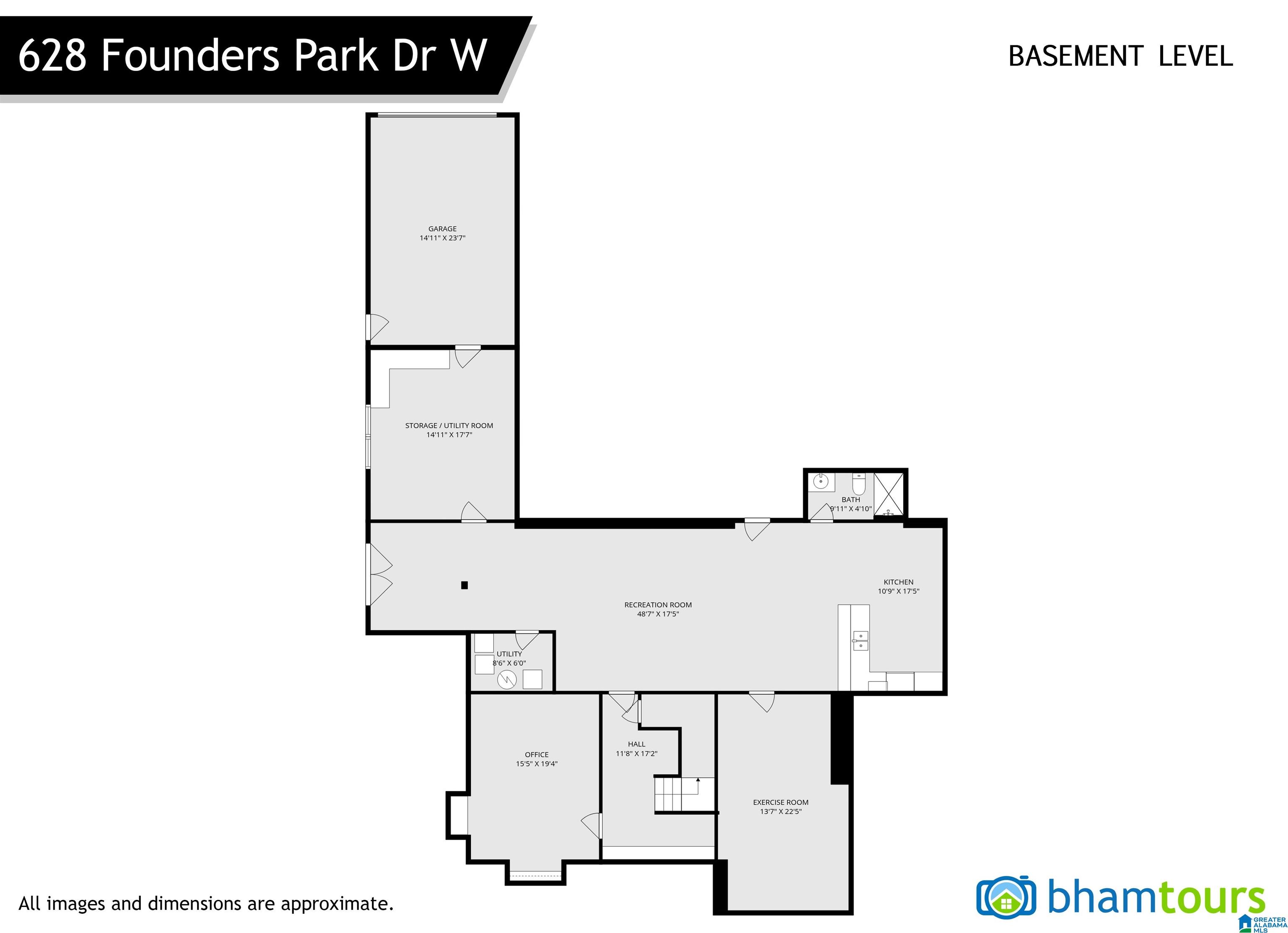 100th image of 628 Founders Park Dr W, Hoover, AL 35226 | MLS# 21461847