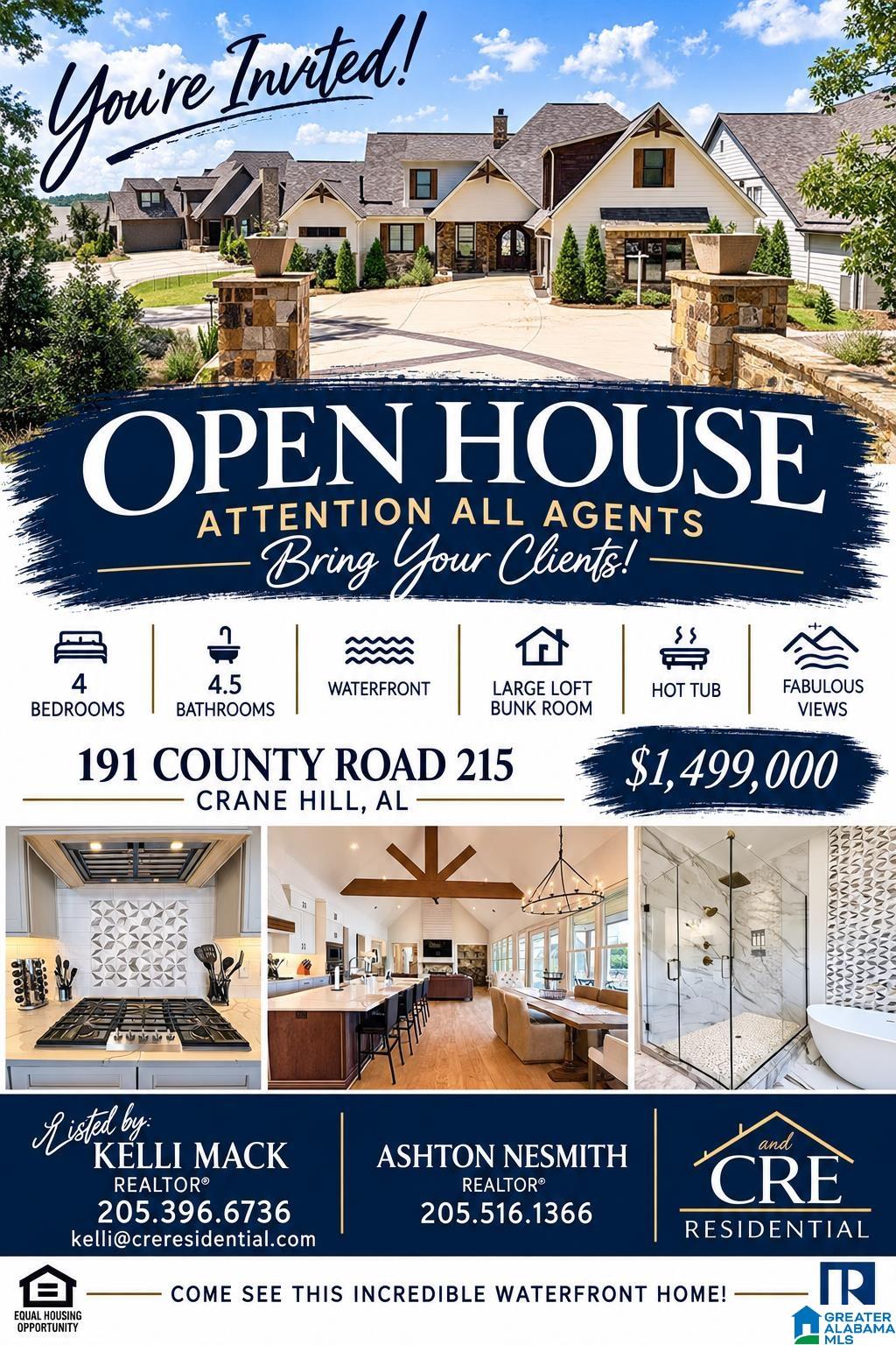 Single family home for sale at 191 County Rd 215, Crane Hill, AL 35053 | MLS# 21462361 | Listing updated on 2026-10-07