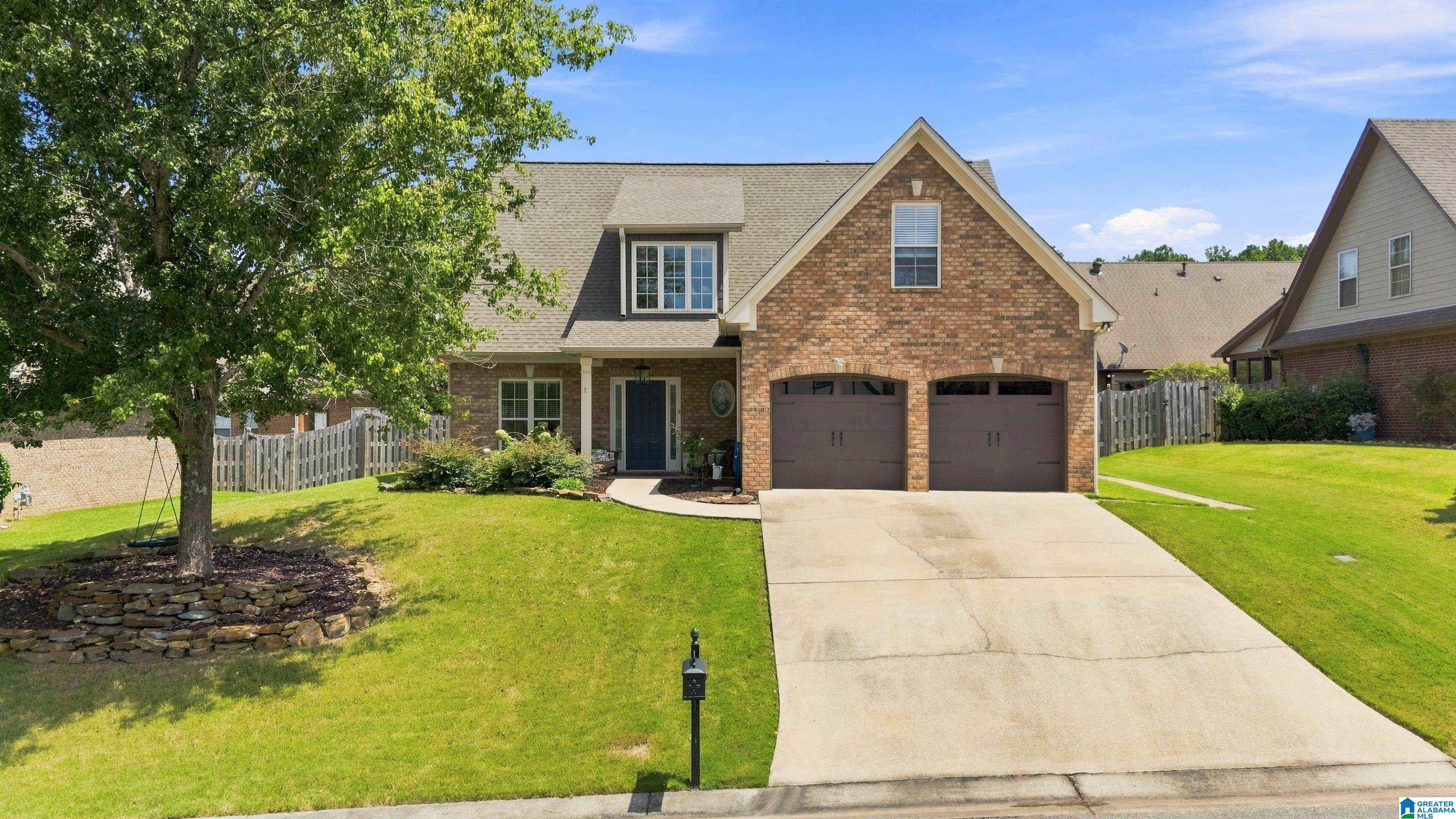 Meticulously maintained 4BR/2.5BA in Helena’s coveted Riverwoods neighborhood, offering comfort, style & low-maintenance living with an exceptional community setting featuring a pool, clubhouse, walking trails, parks & private lake. Beautiful LVP flooring flows throughout the main level. Updated kitchen features quartz countertops, upgraded LG stainless appliances, self-cleaning convection gas oven, pantry & breakfast nook. Spacious family room boasts soaring 2-story vaulted ceilings & gas fireplace, with access to the lush backyard, patio, grilling area, storage building & new privacy fence. Main-level primary suite offers a luxurious bath with soaking tub, separate shower & walk-in closet. Upstairs are 3 generously sized bedrooms & full bath-providing plenty of space for family, guests, or a home office/rec room. Heated/cooled garage provides great workshop or project space. Recent updates include roof (2021), both HVACs (2025) & water heater (2025). Exceptional care inside & out!