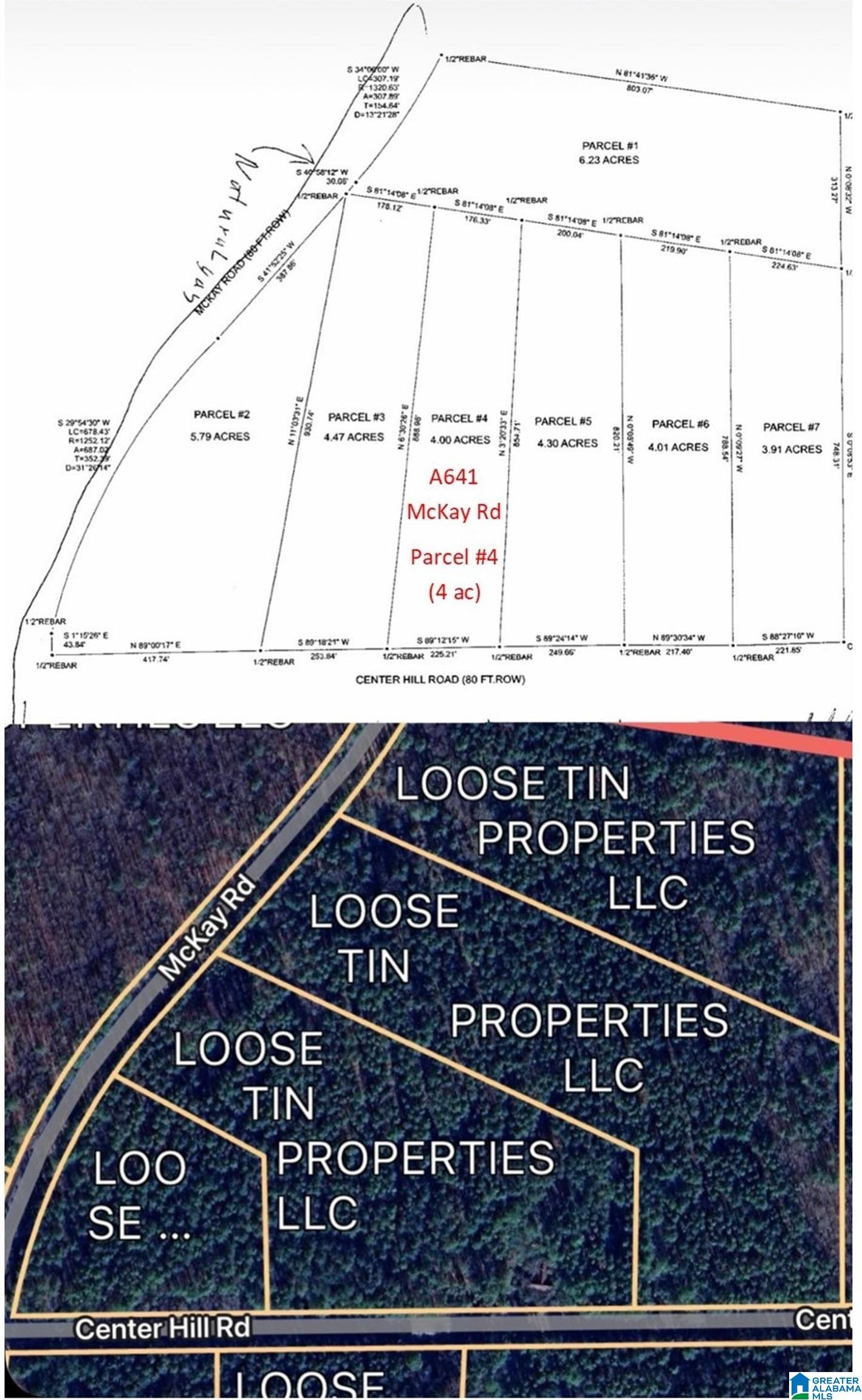 3rd image of Parcel #4 Center Hill Road, Delta, AL 36258 | MLS# 21463182