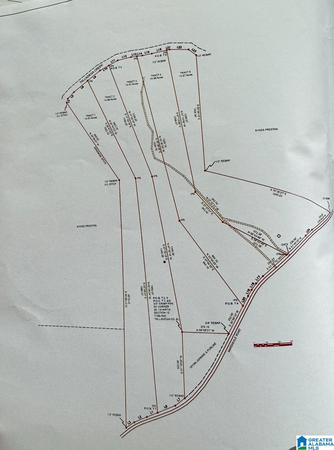 Photo 3 of Land for sale at 1432 Mardisville Rd, Talladega, AL 35160 | MLS# 21463675 | Listing updated on 2026-08-31