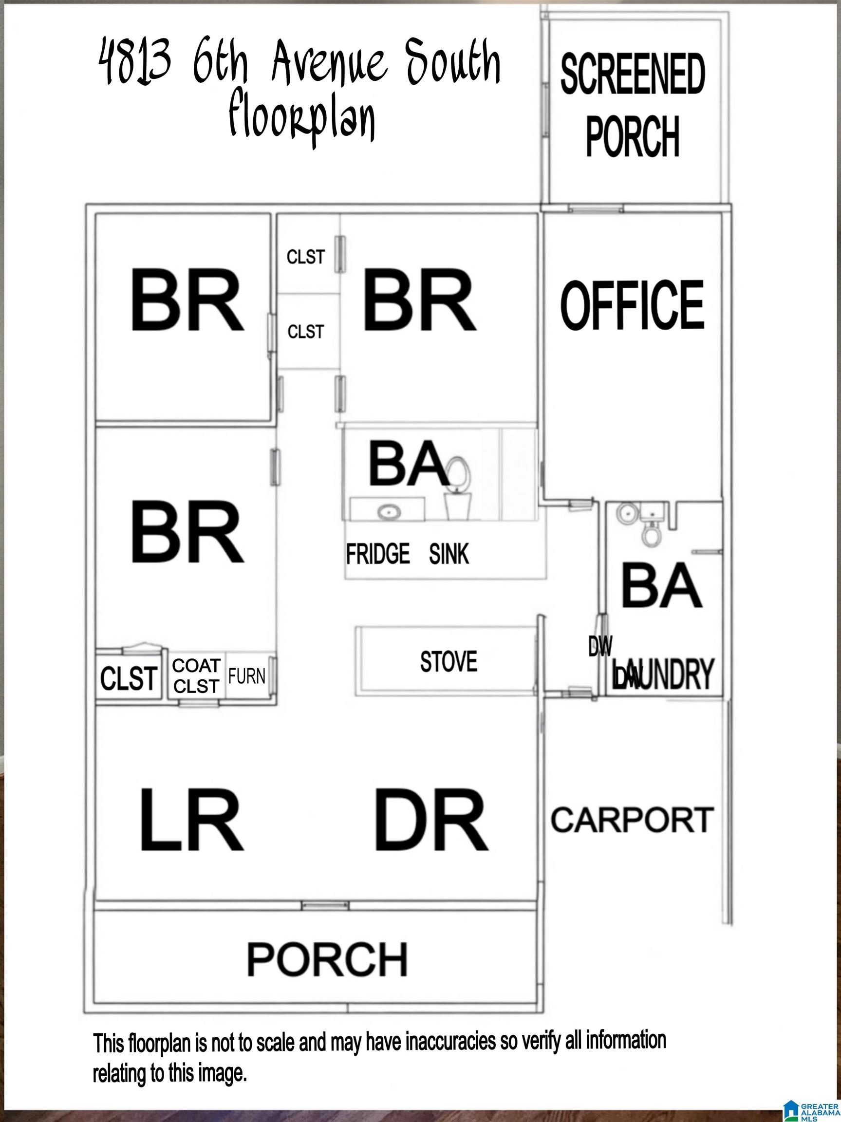Photo 3 of Single family home for sale at 4813 6th Avenue S, Birmingham, AL 35222 | MLS# 21463728 | Listing updated on 2026-09-07