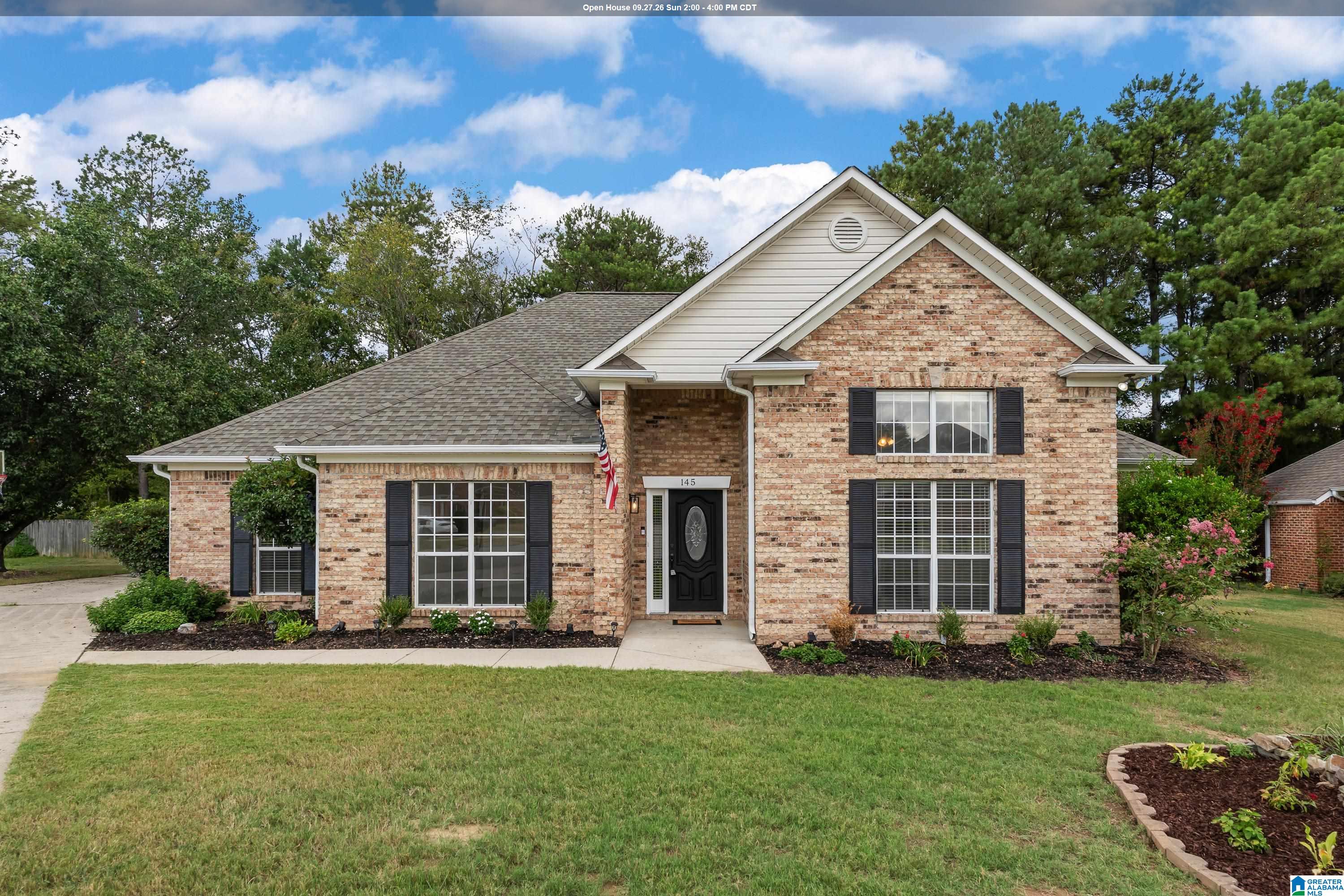 Single family home for sale at 145 Berkshire Manor Cir, ALABASTER, AL 35007 | MLS# 21464219