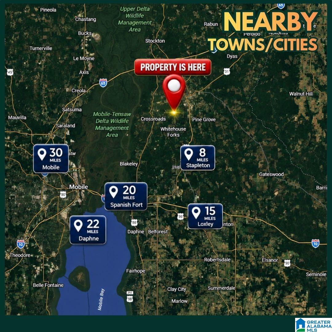Photo 3 of Land for sale at 0 County Rd 138, Bay Minette, AL 36507 | MLS# 21464408 | Listing updated on 2026-09-17