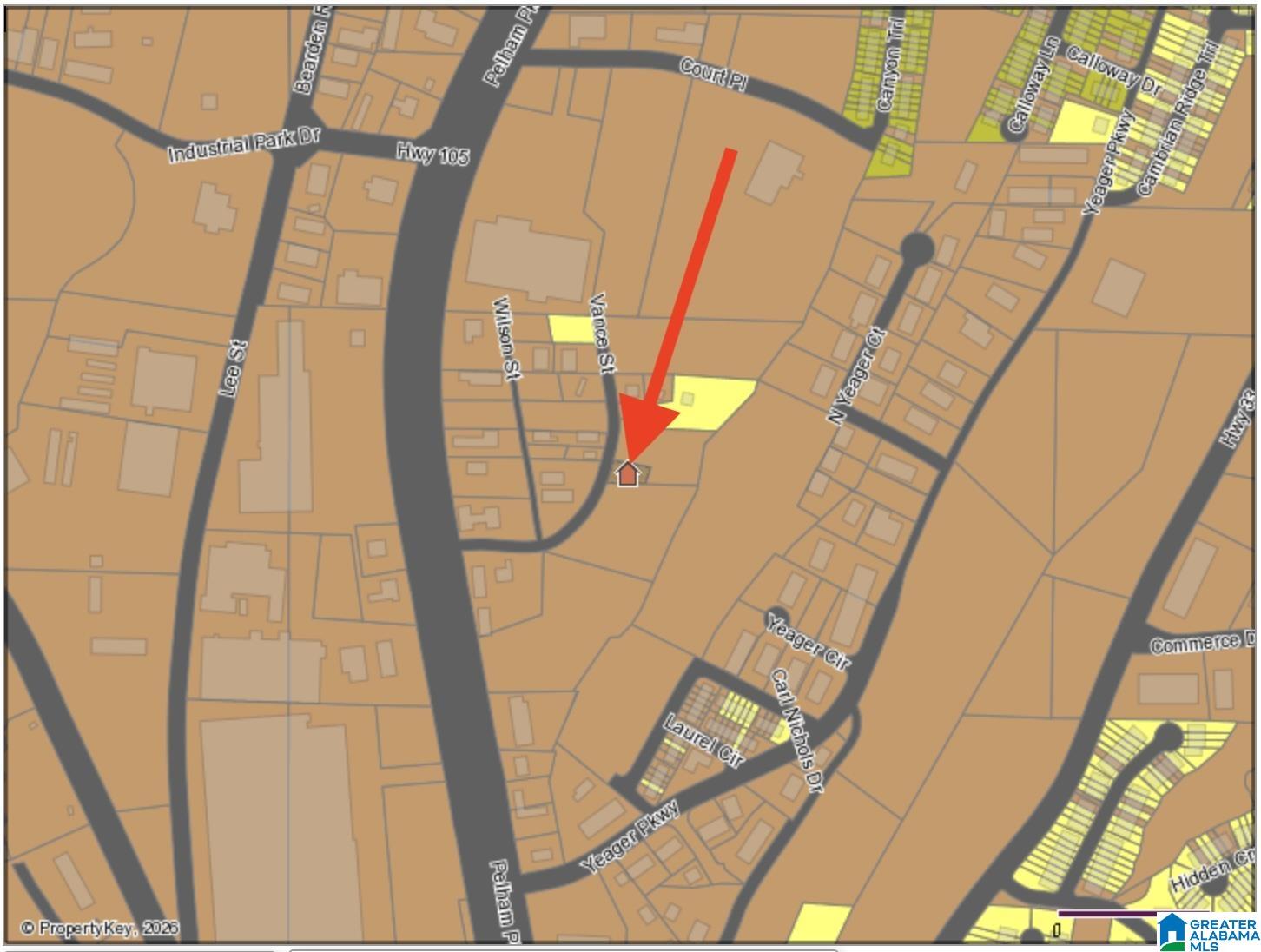 Photo 3 of Land for sale at 3035 Vance St, Pelham, AL 35124 | MLS# 21464575 | Listing updated on 2026-09-10