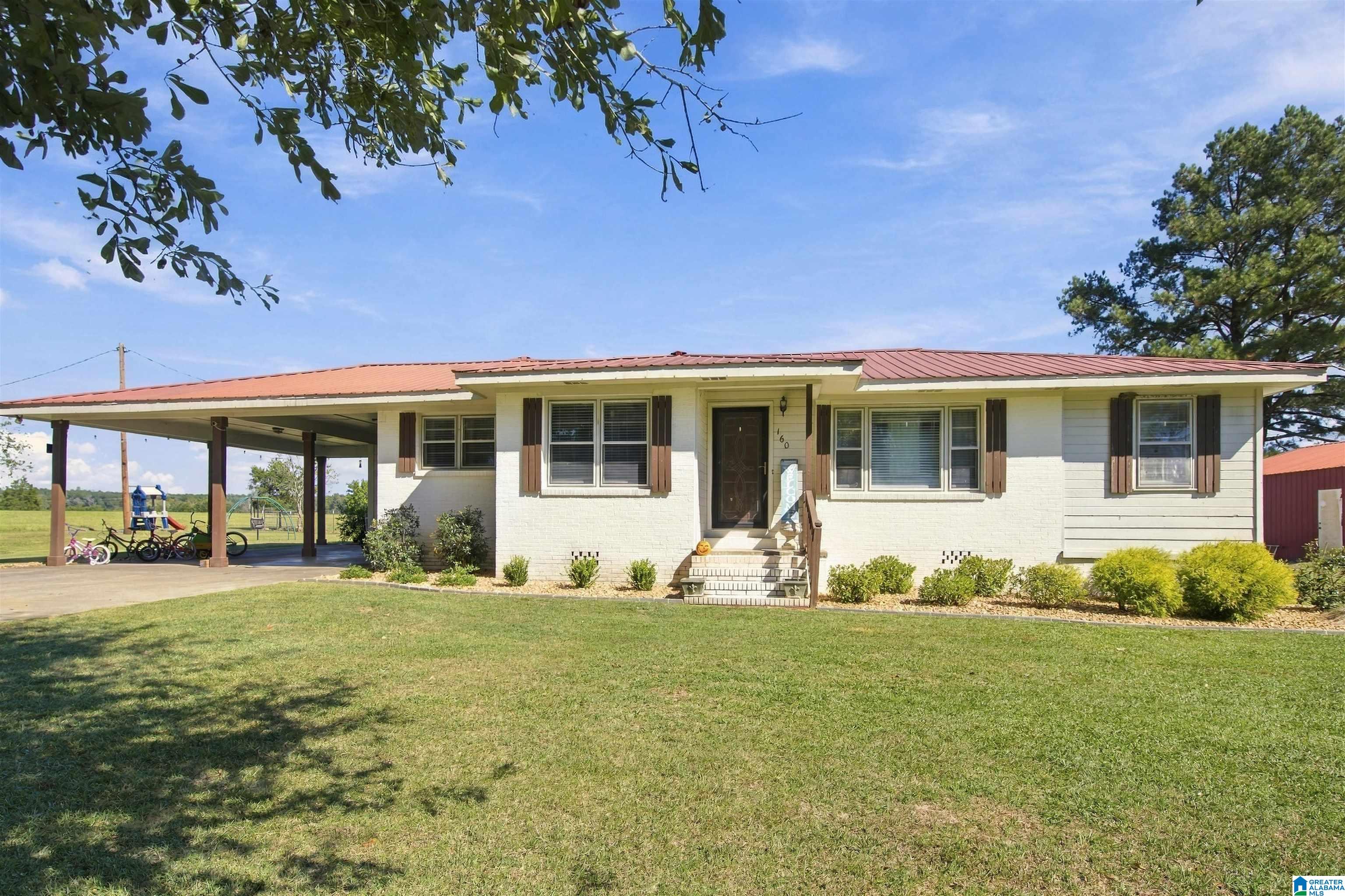 Photo 1 of Single family home for sale at 160 Highway 443, Wilsonville, AL 35186 | MLS# 21468151 | Listing updated on 2026-10-21