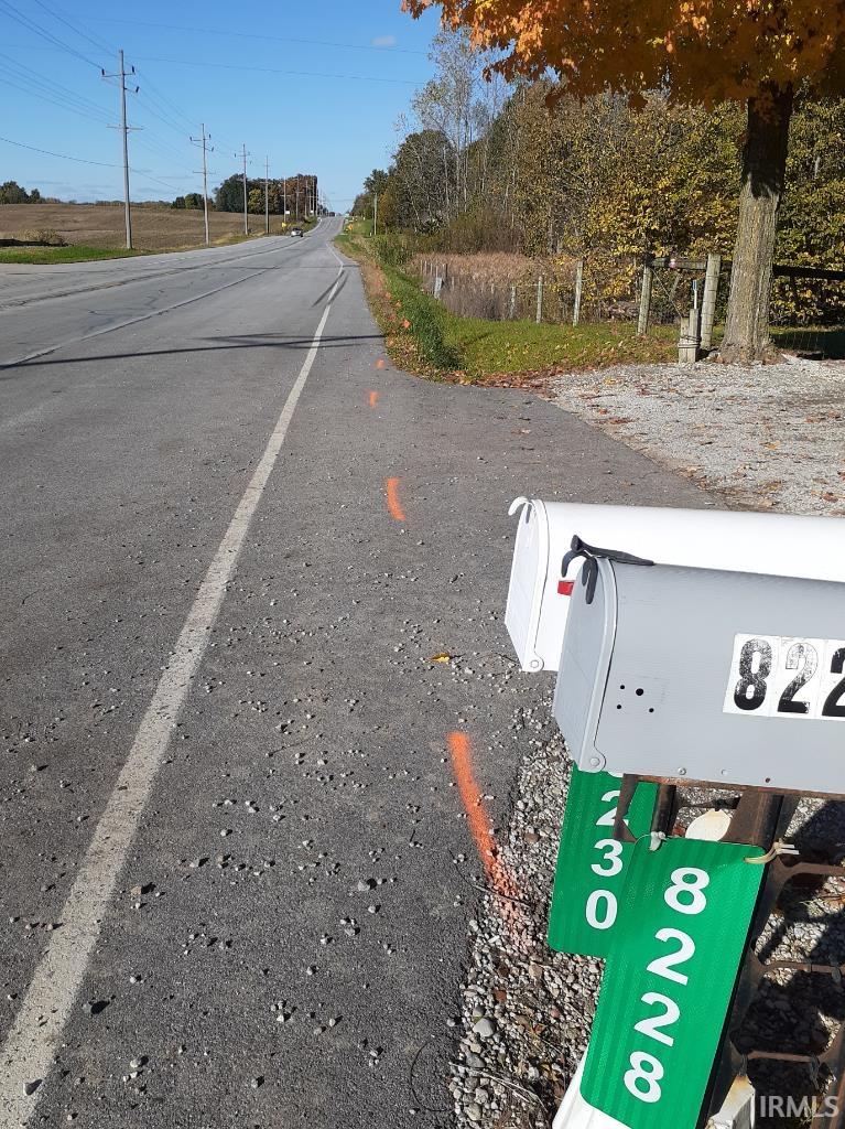 View of asphalt street