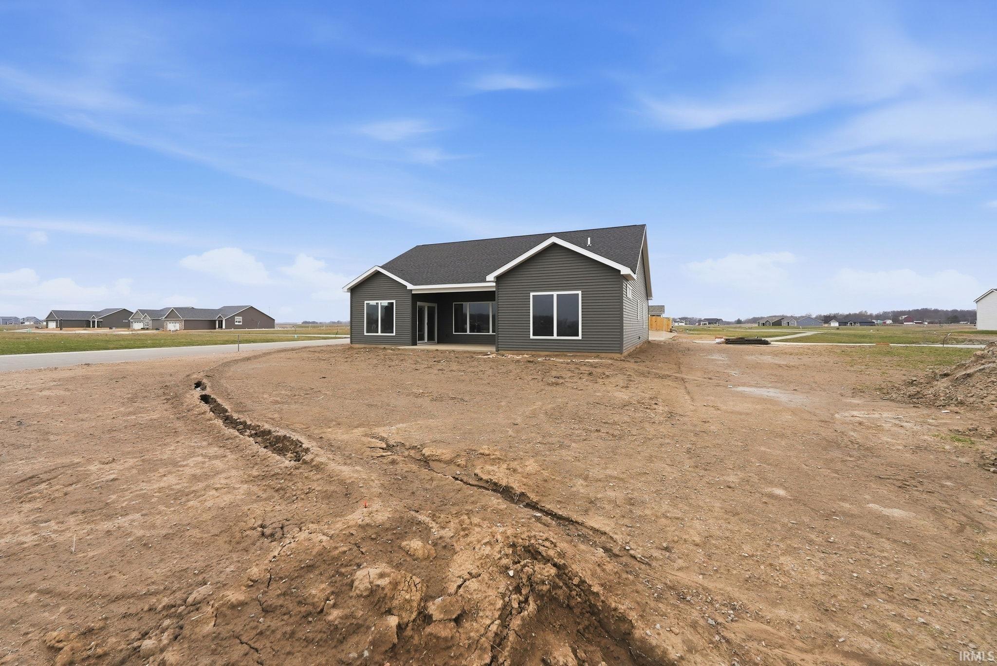 View of front of home with a residential view