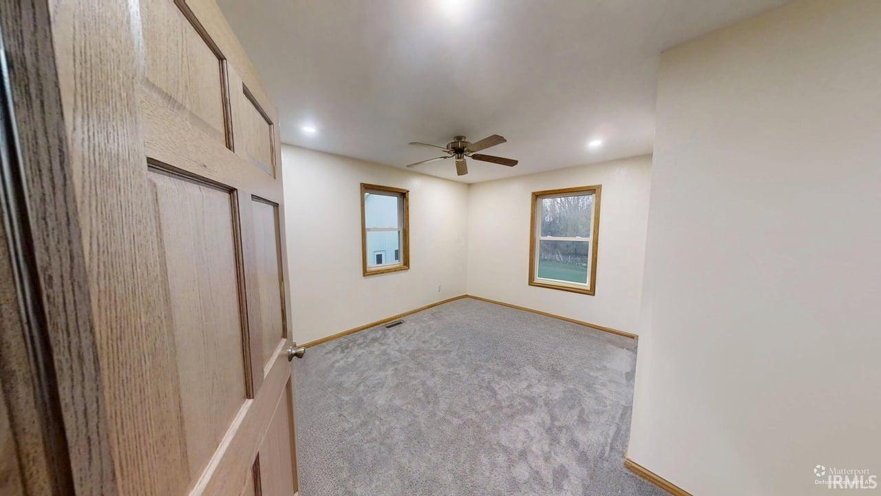 This bedroom connects to main master bedroom via a hallway with door to master bathroom and master bedroom