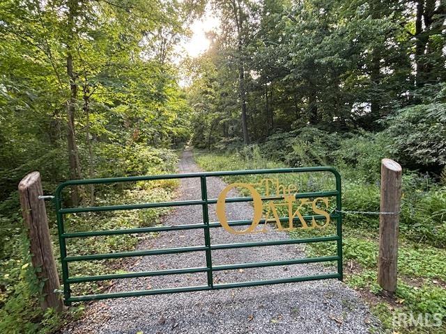 View of gate