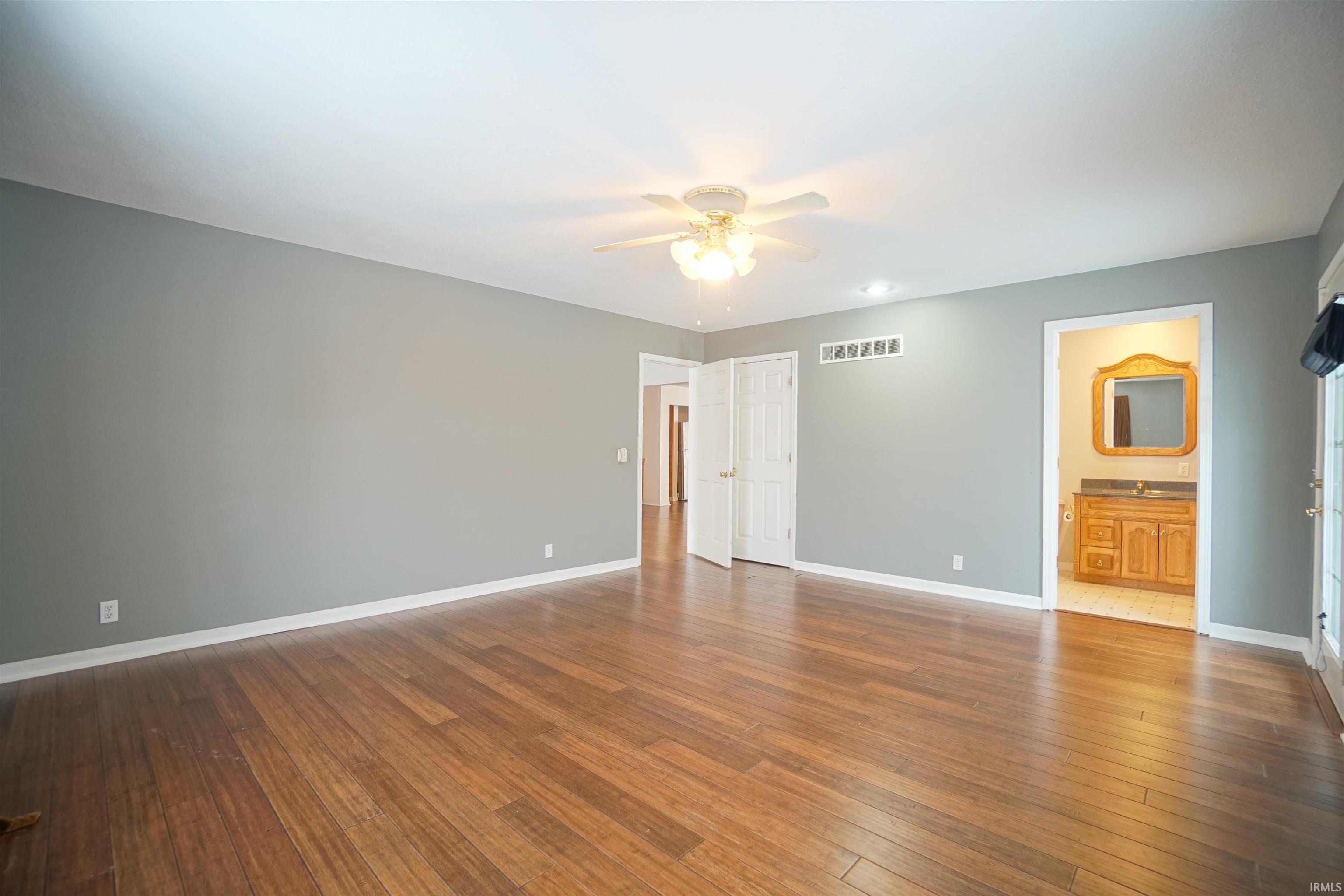Primary Bedroom with walk in Closet
