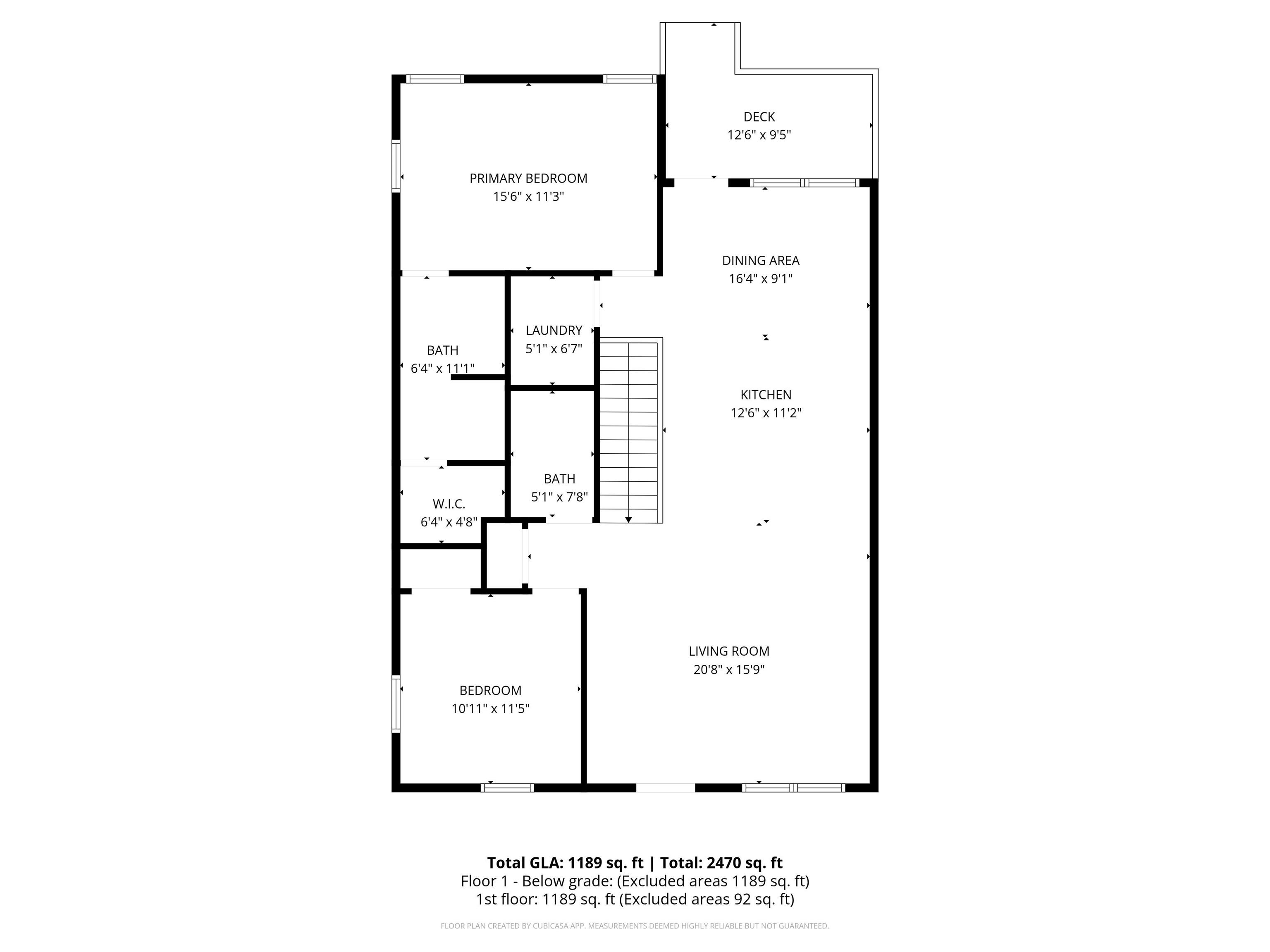 View of floor plan / room layout