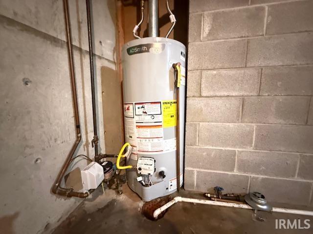 Utilities with water heater