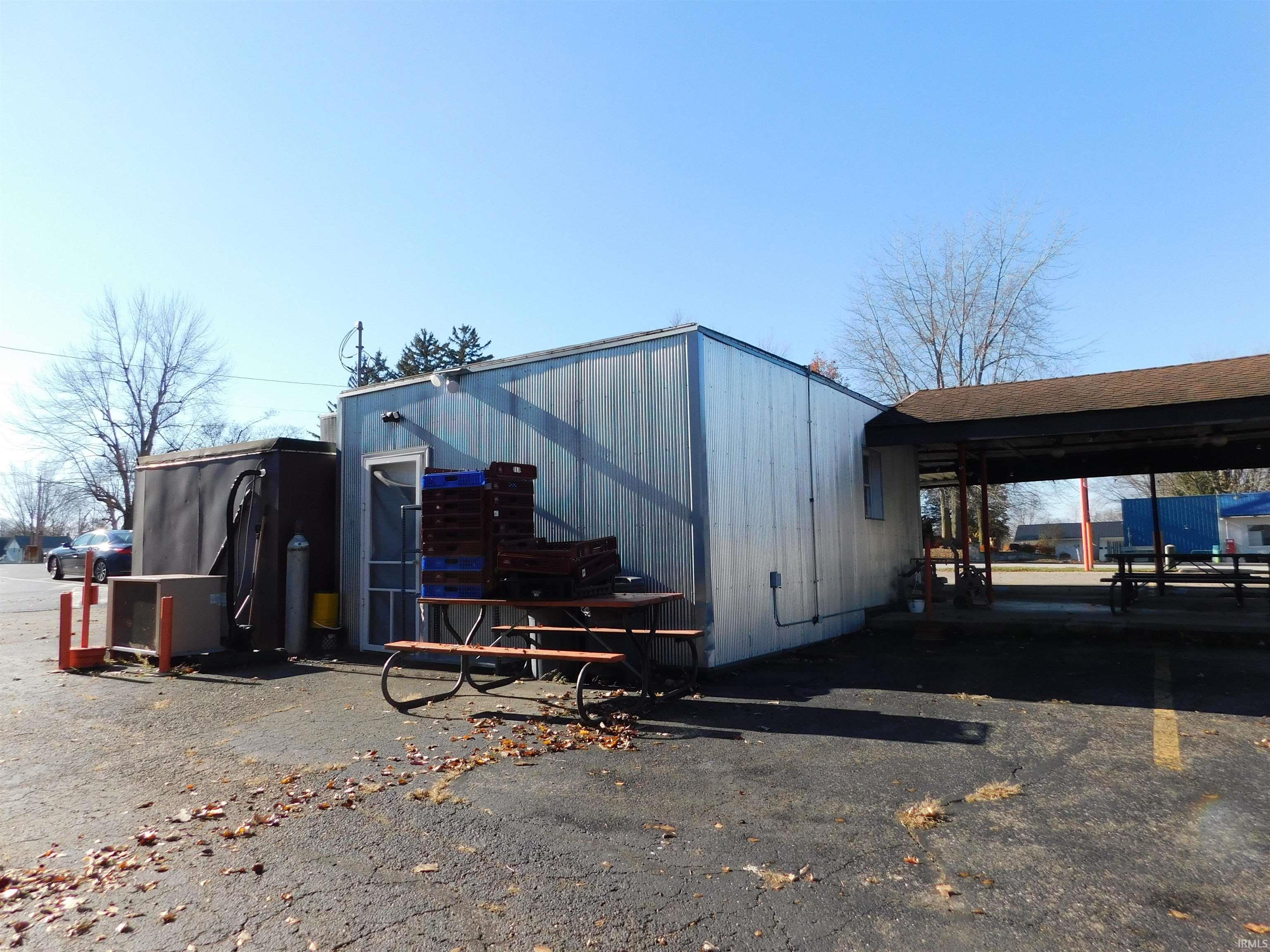 View of outdoor structure