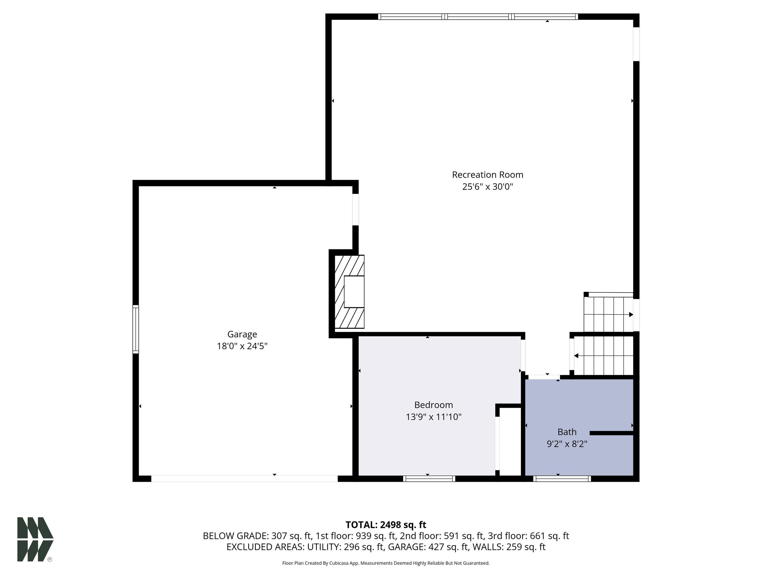 View of room layout