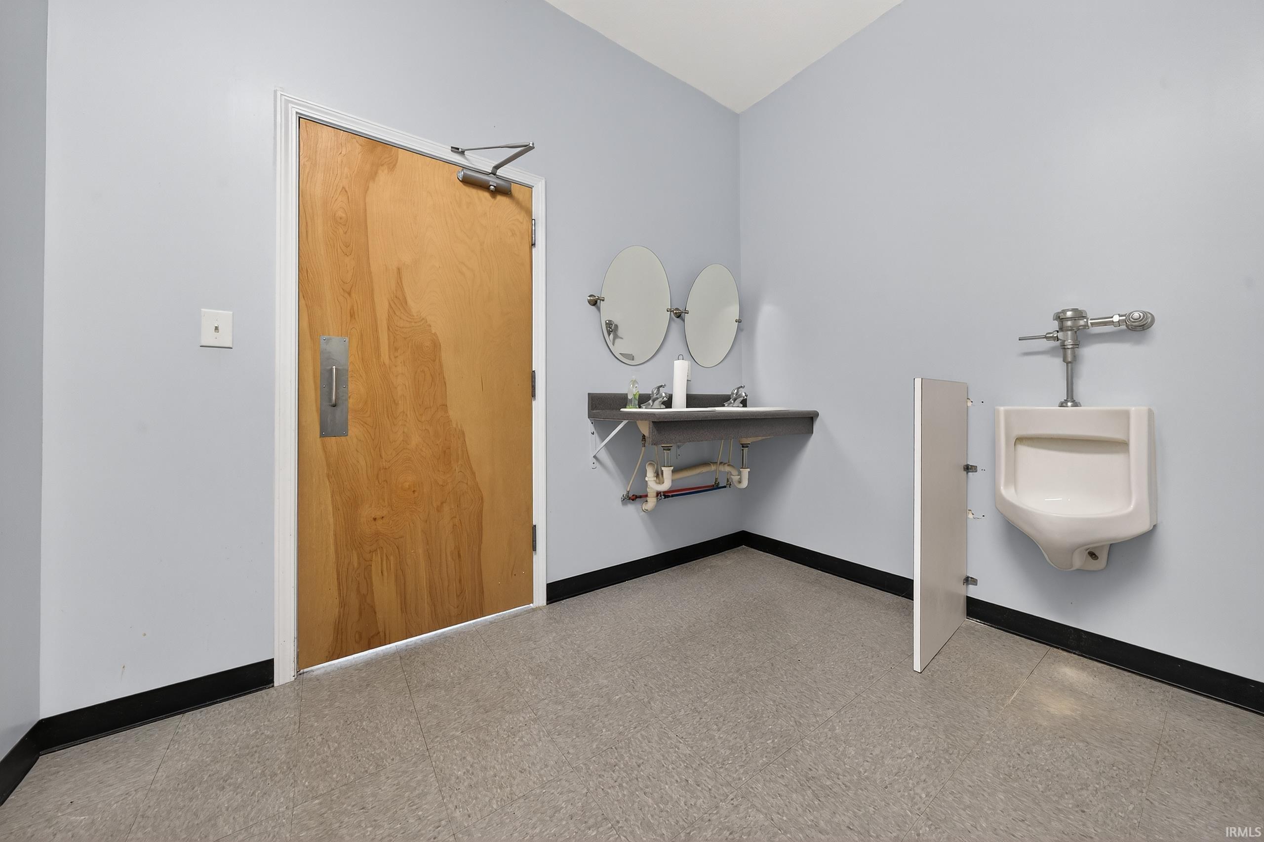Bathroom with baseboards