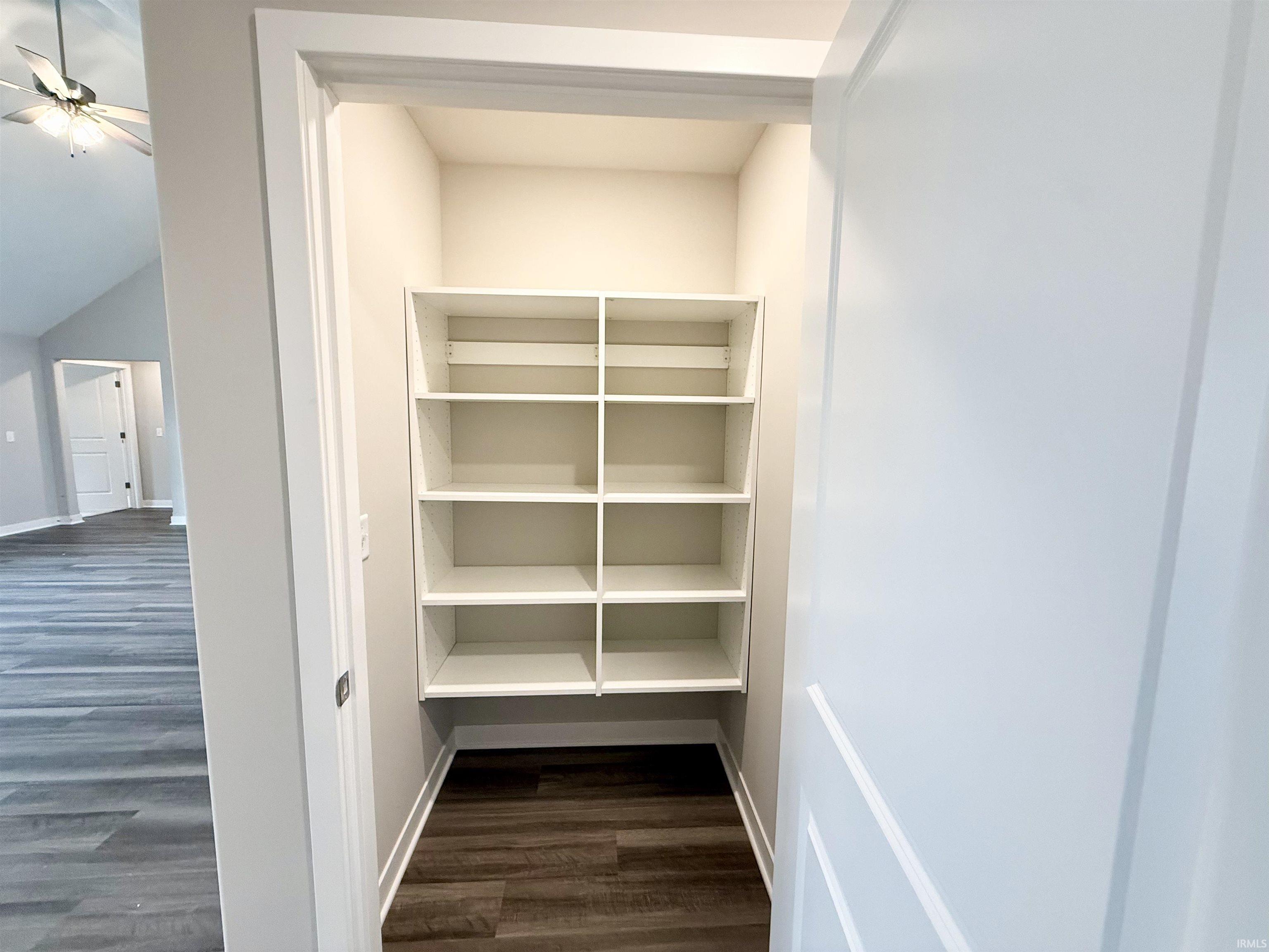 View of storage area