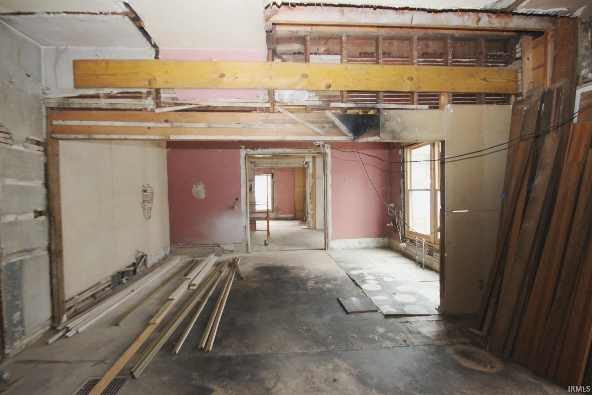 Misc room with healthy amount of natural light