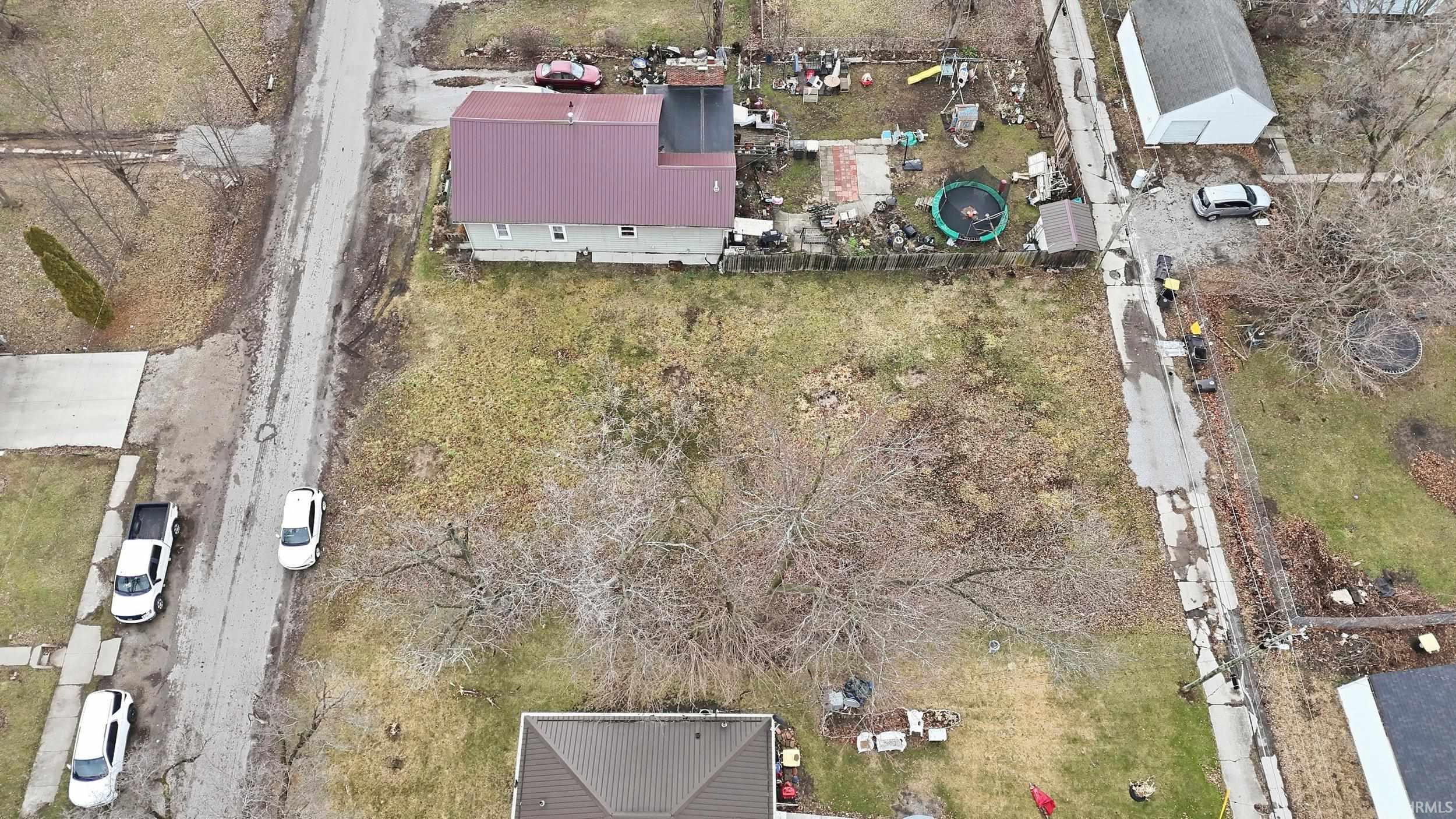 Aerial view of property and surrounding area