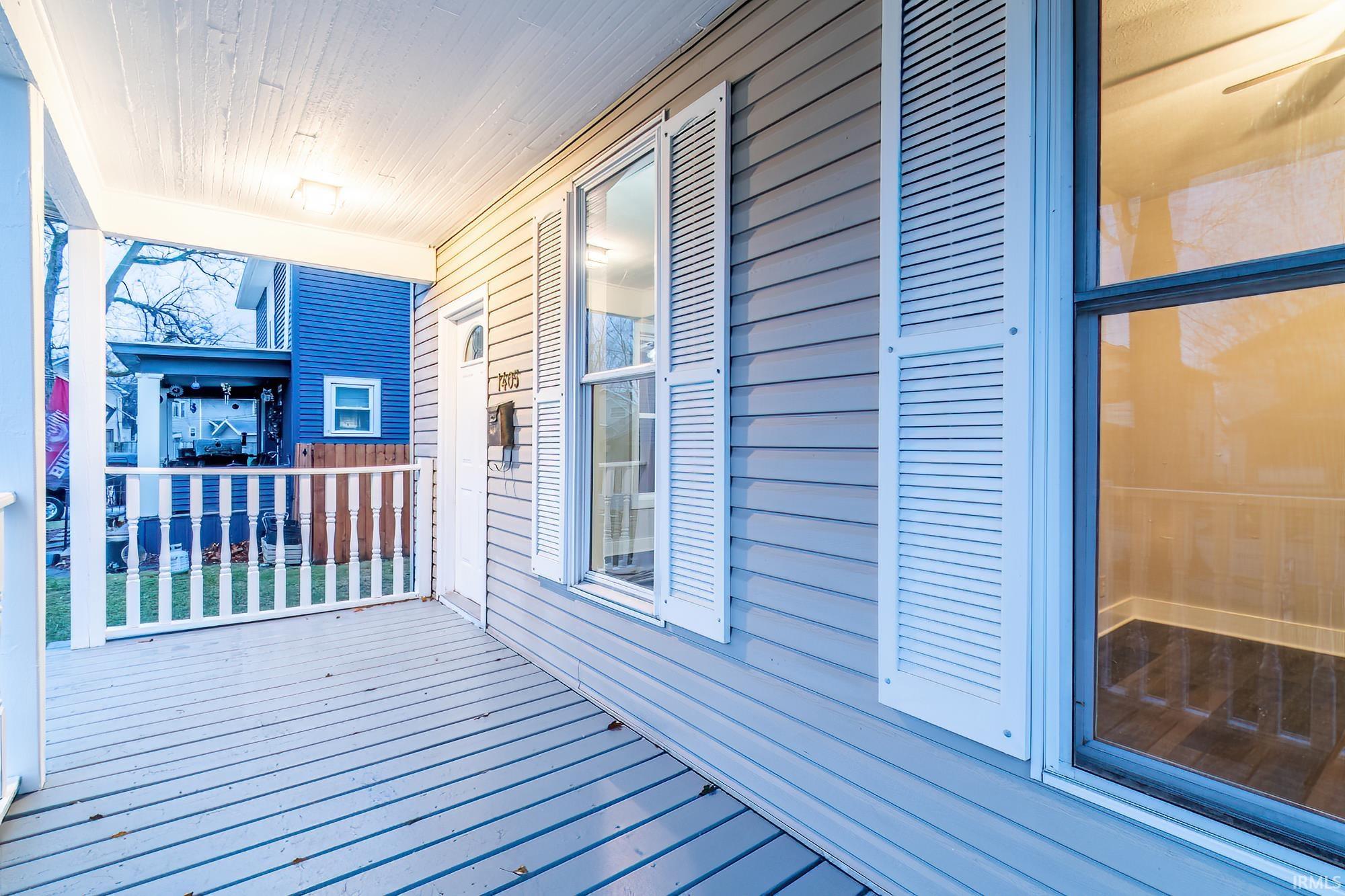View of porch
