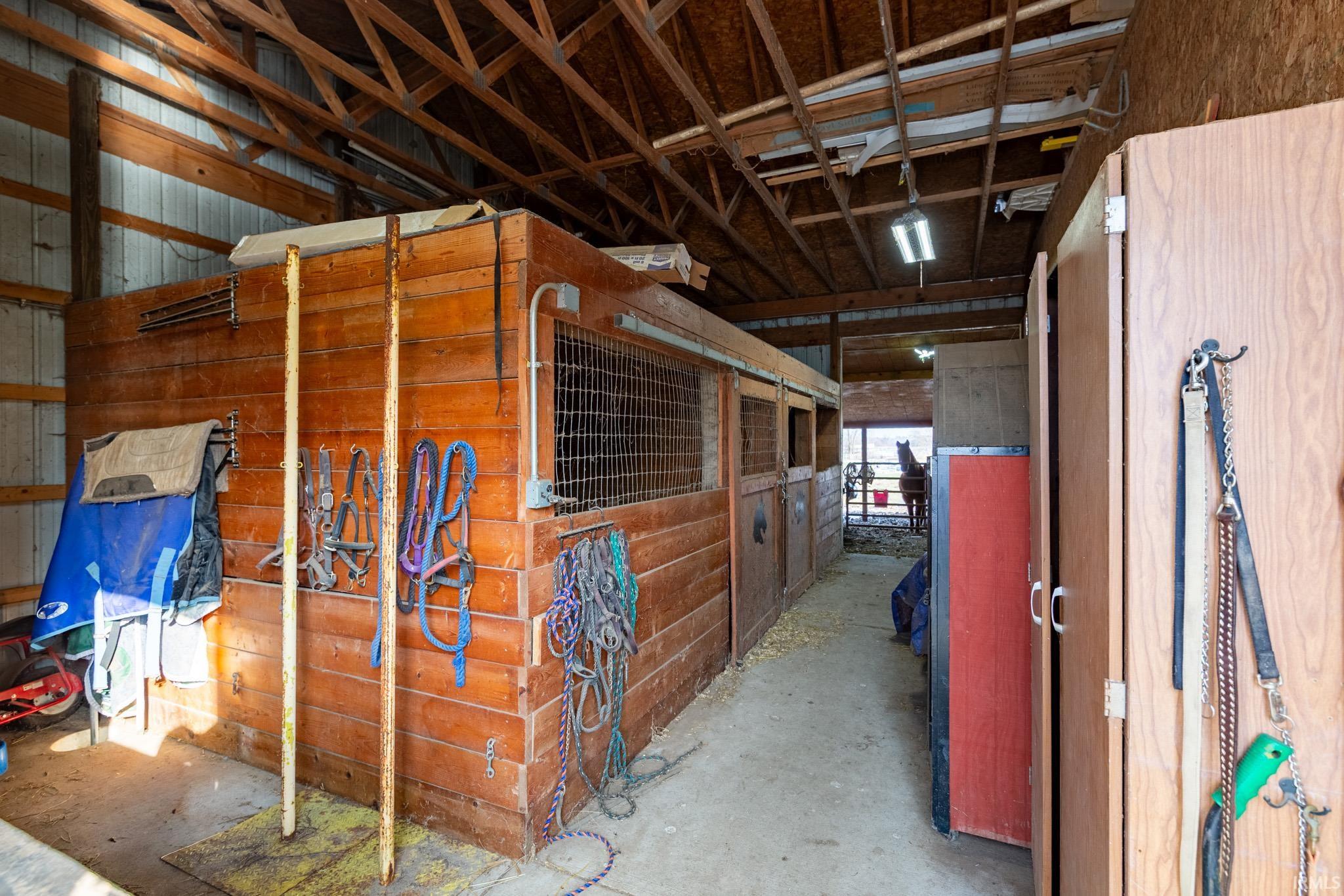 View of stable