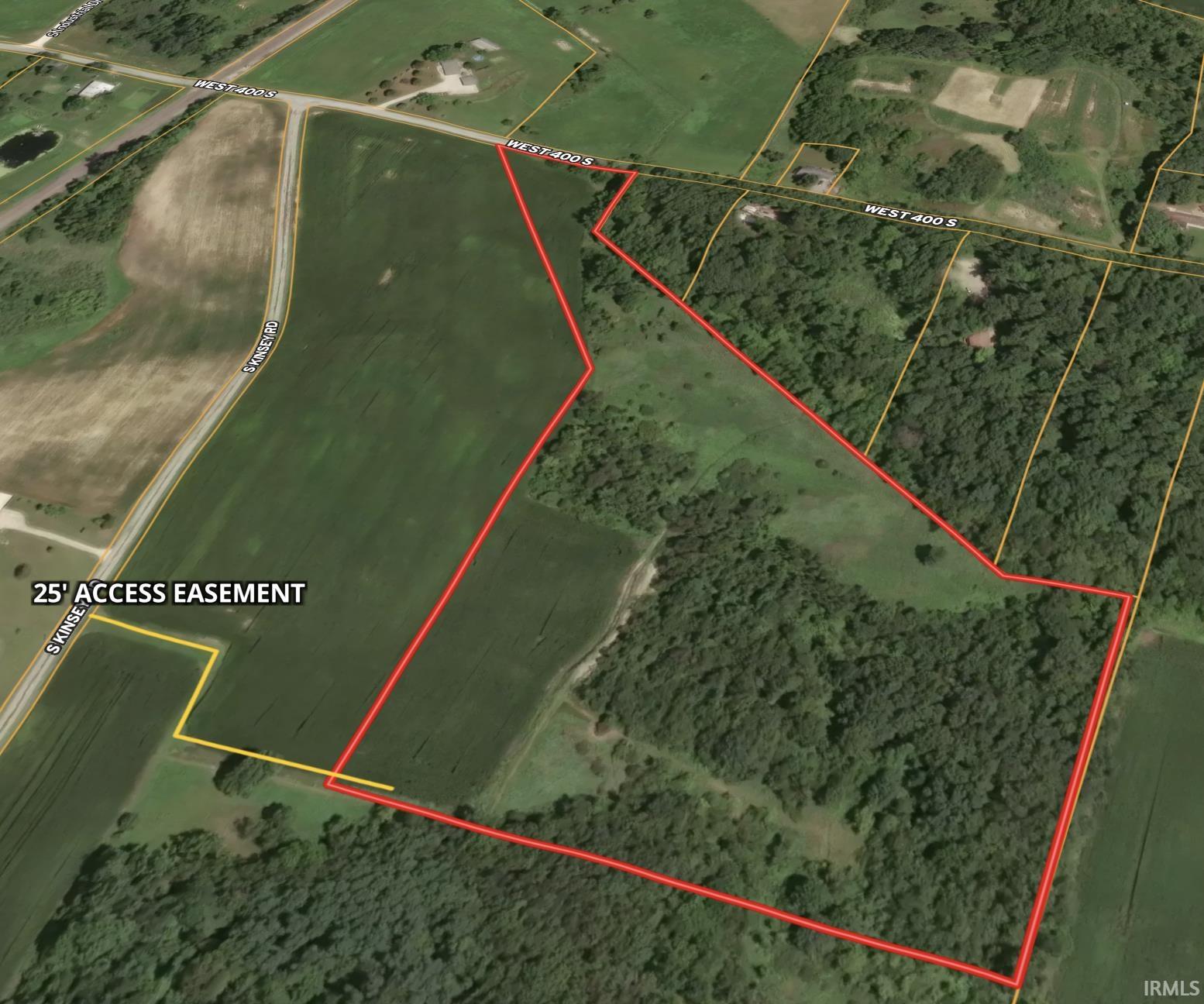 Map / location featuring property boundaries highlighted