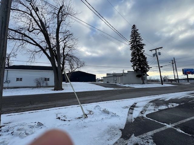 View of asphalt street