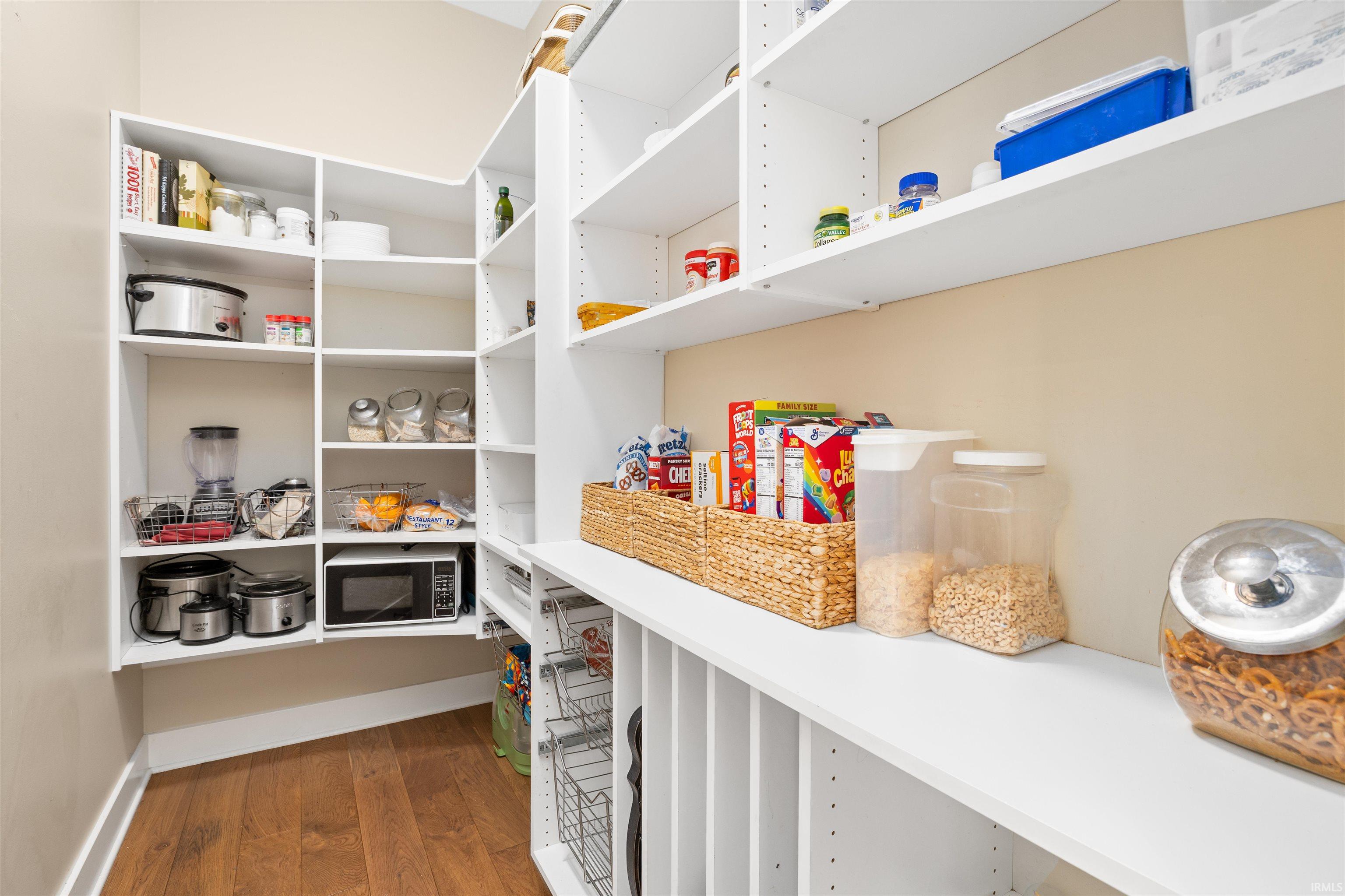 View of storage area