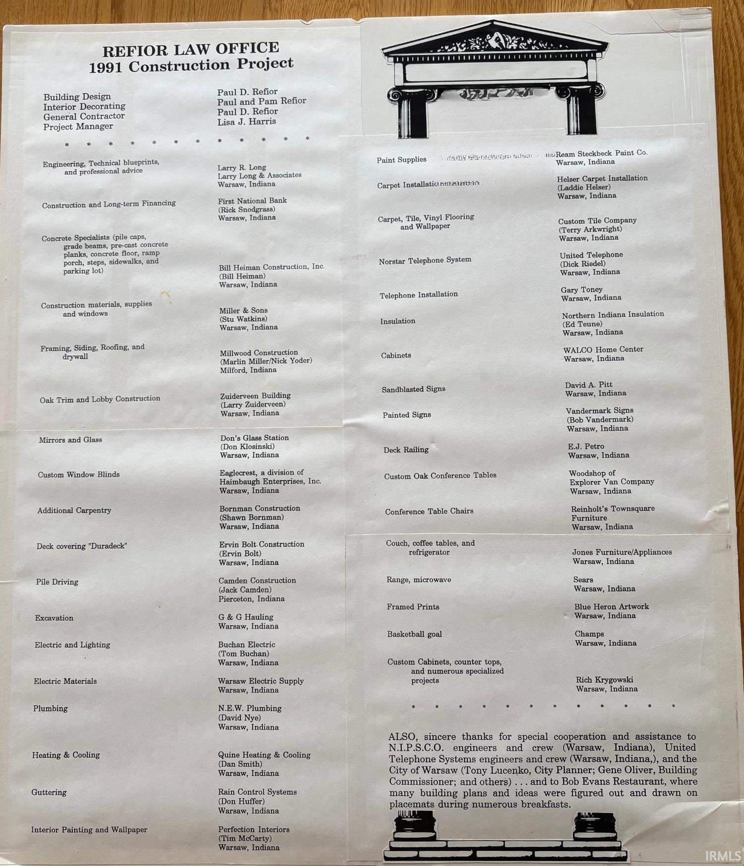 View of miscellaneous document