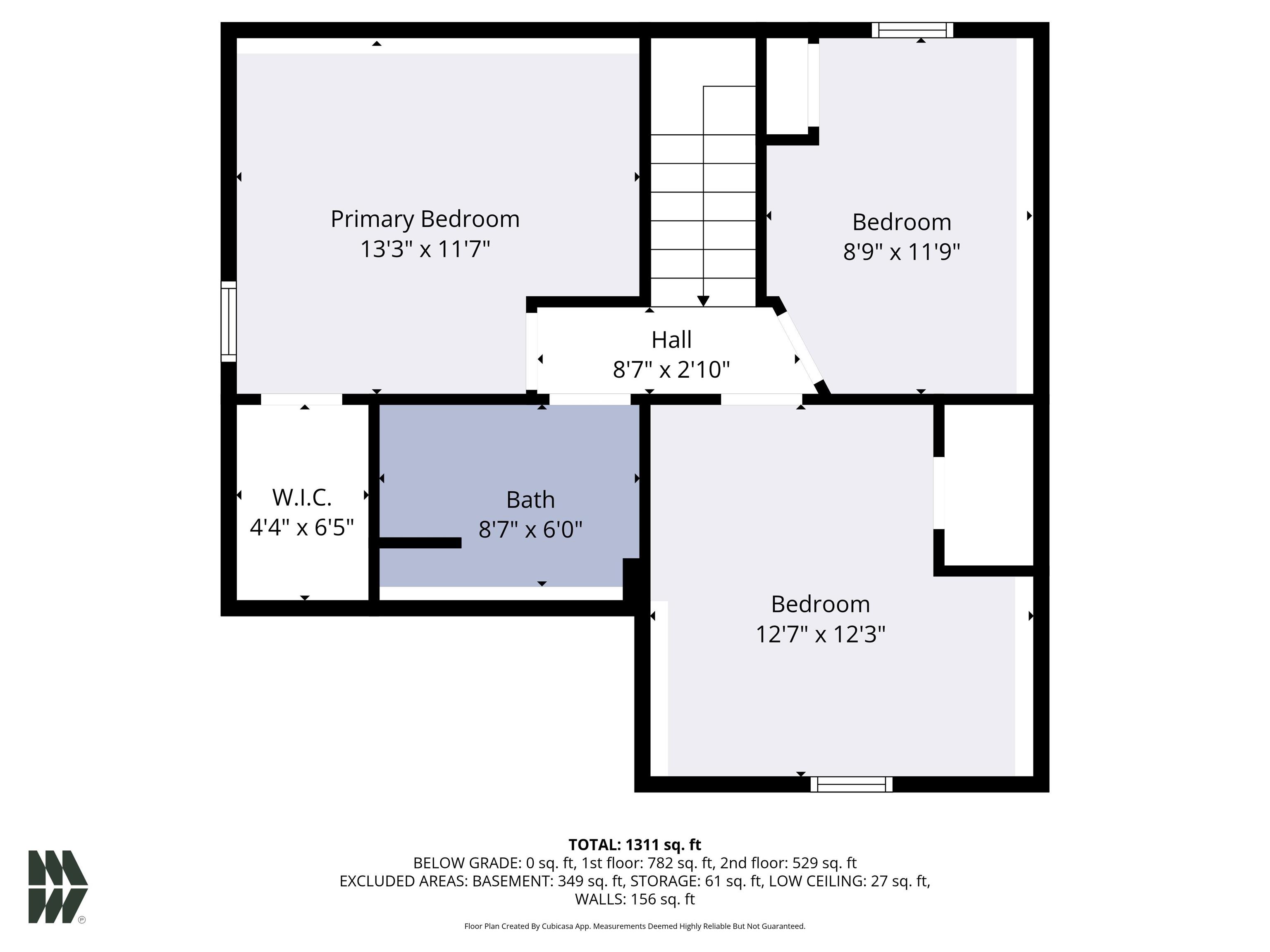 View of room layout