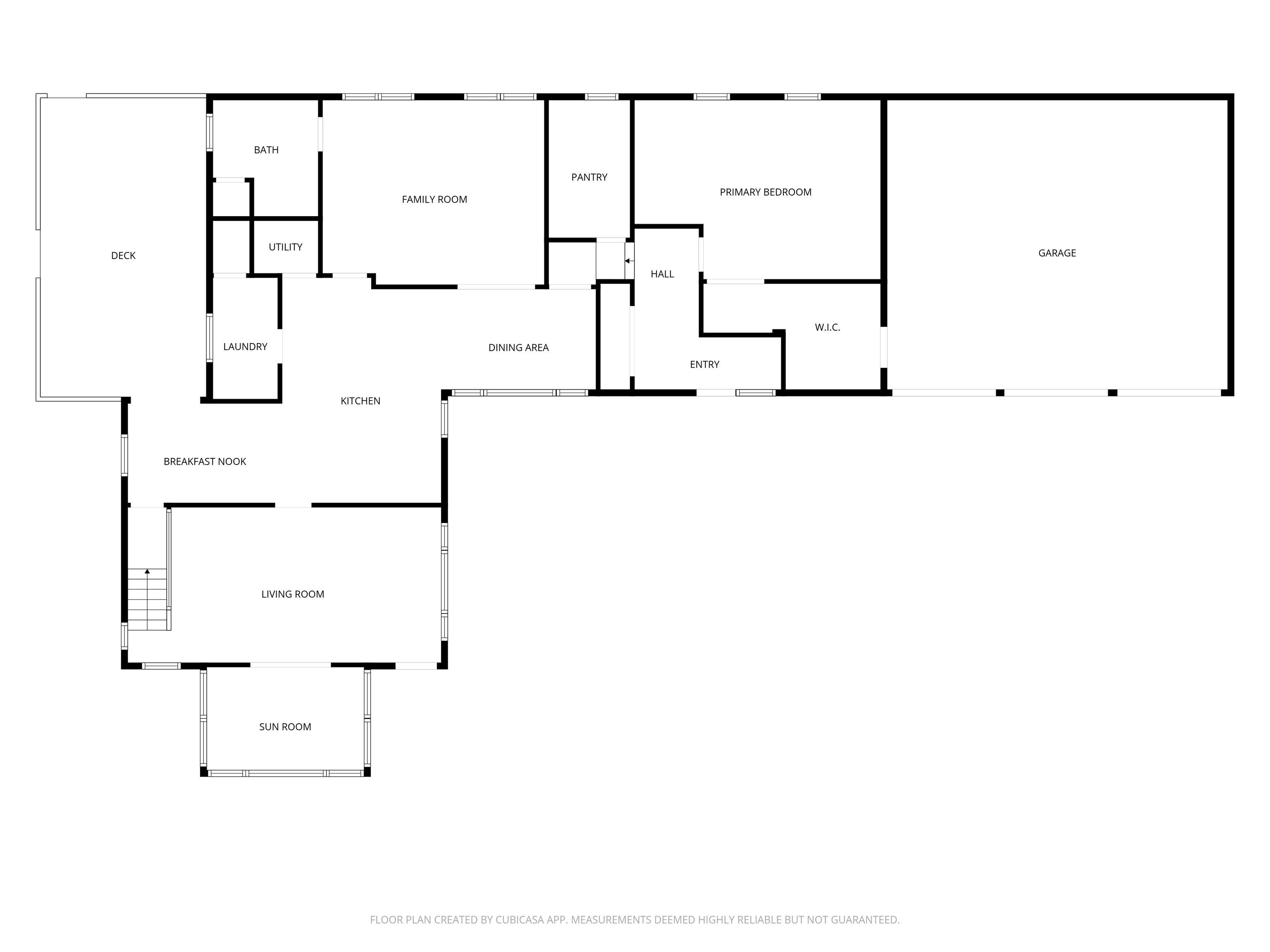 View of home floor plan