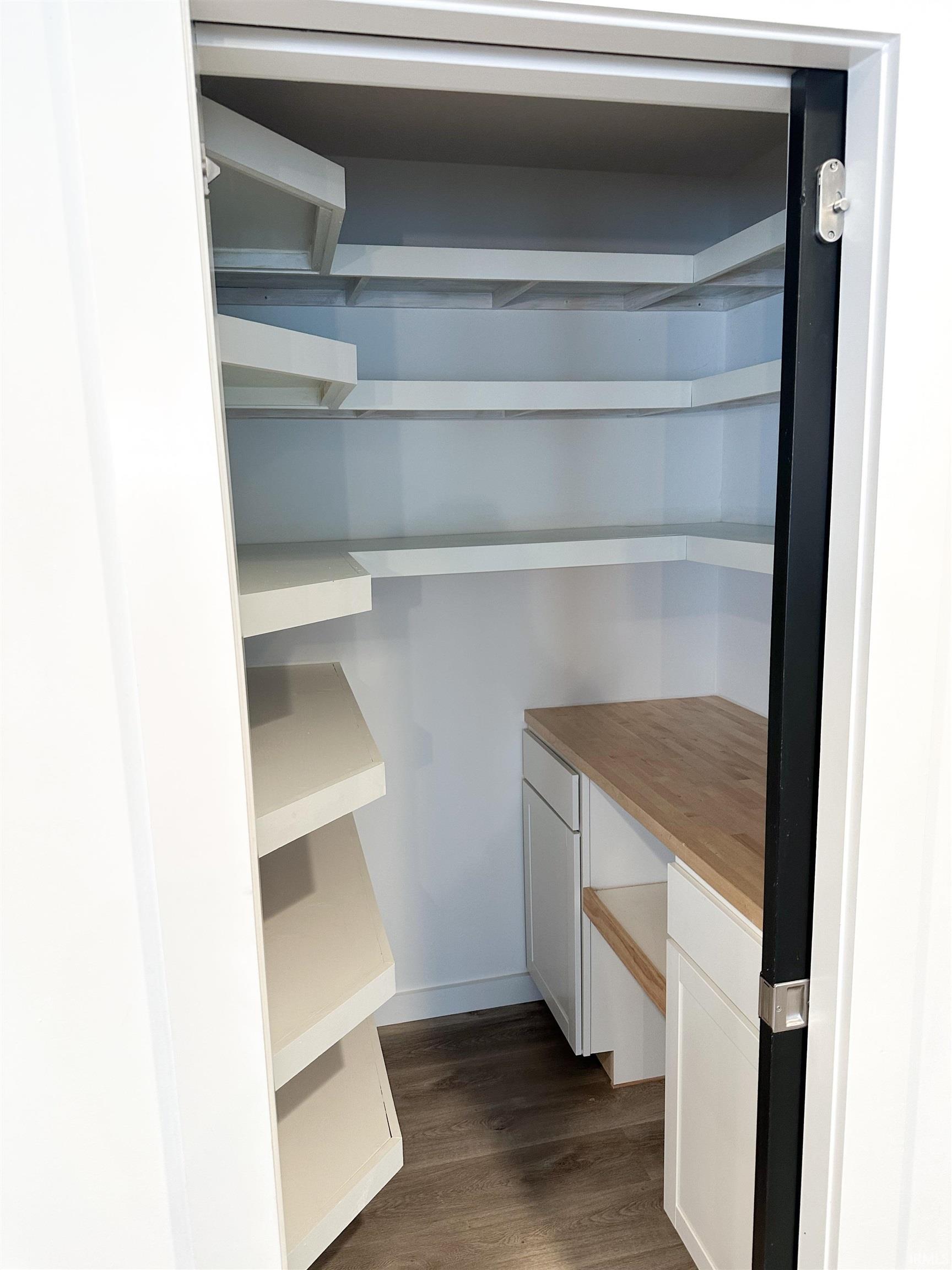 View of storage area