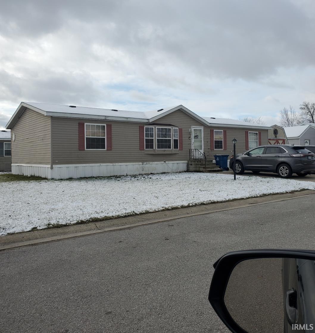 View of manufactured / mobile home