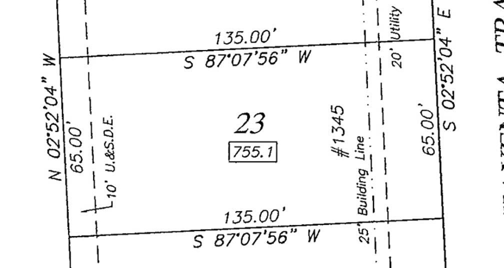 Map / location of property area