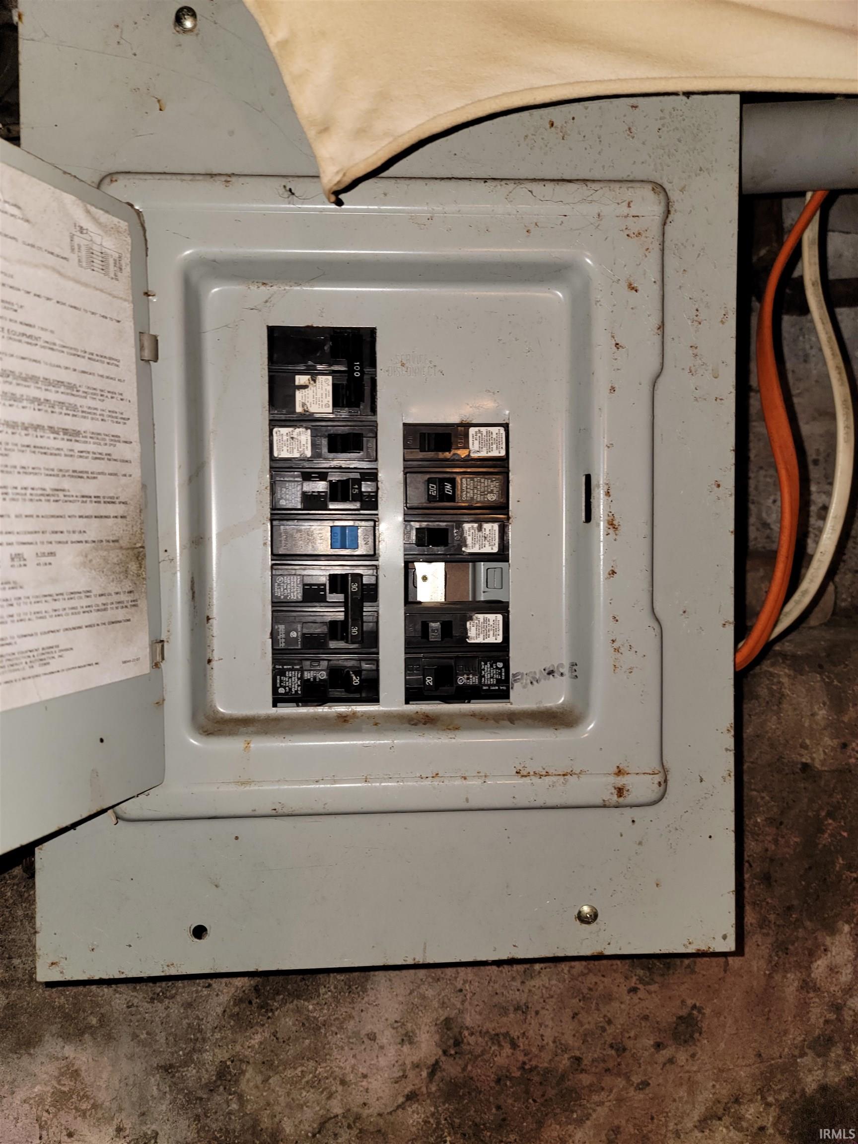 Utilities with electric panel
