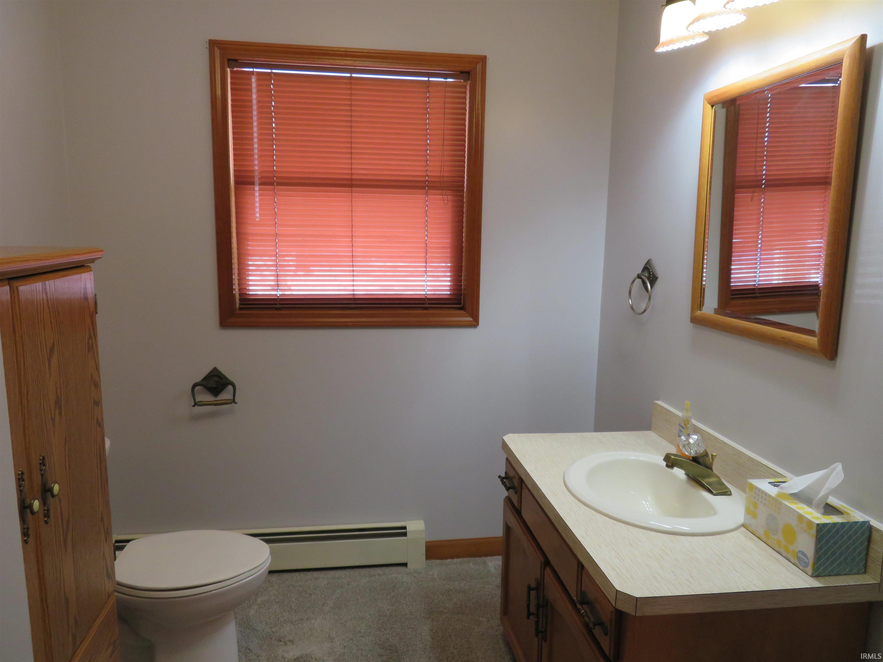 1/2 Bath on Main Level