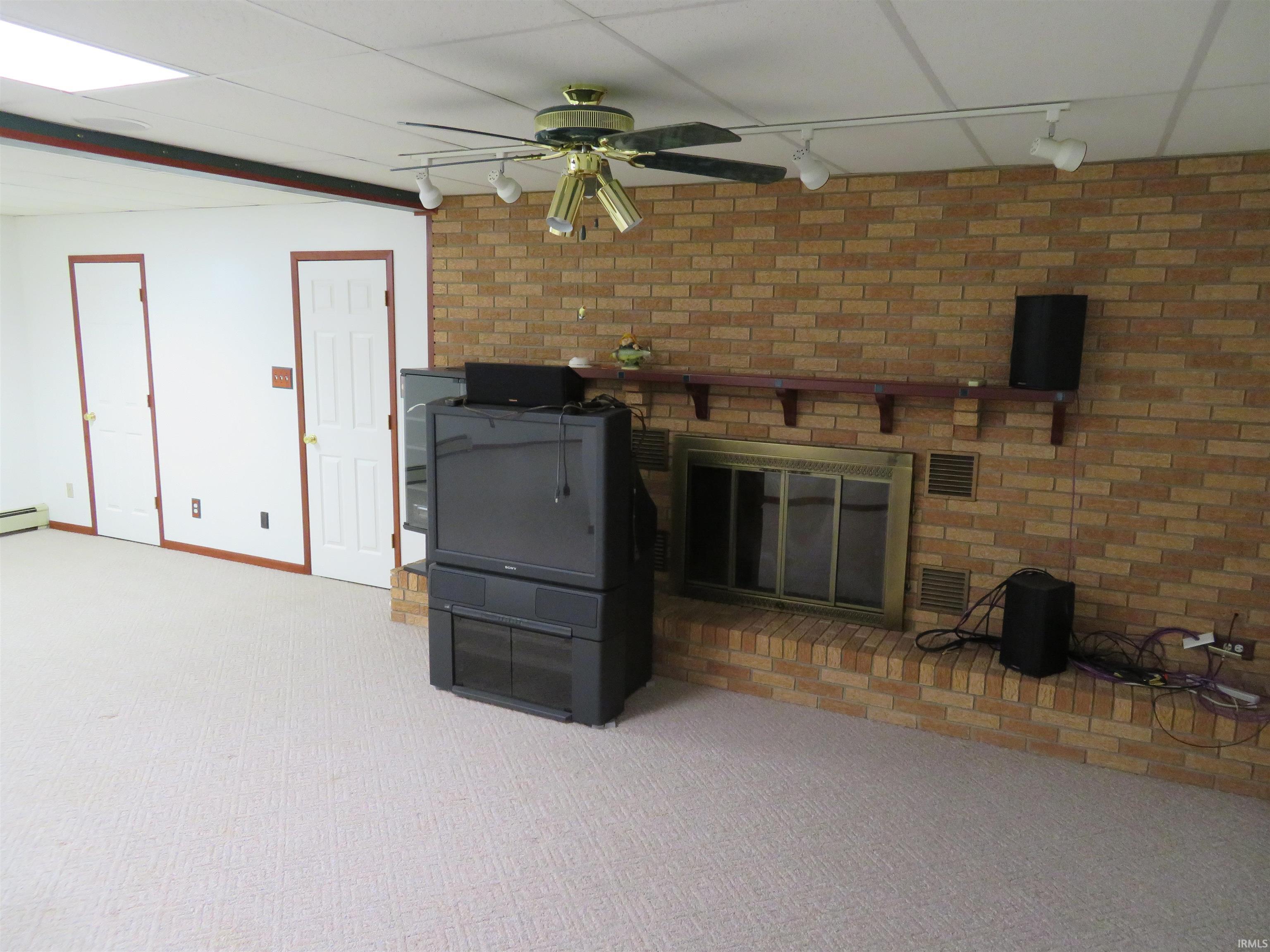 Fireplace in Family Room