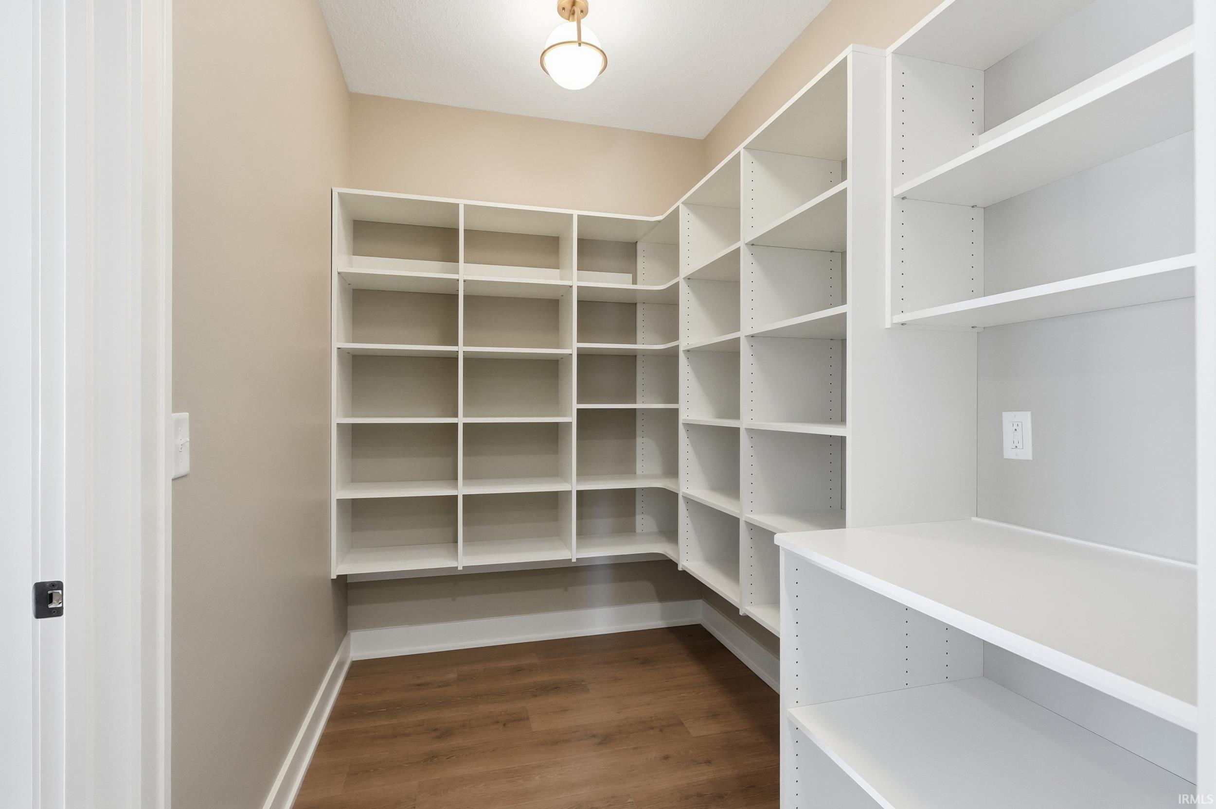 View of storage area