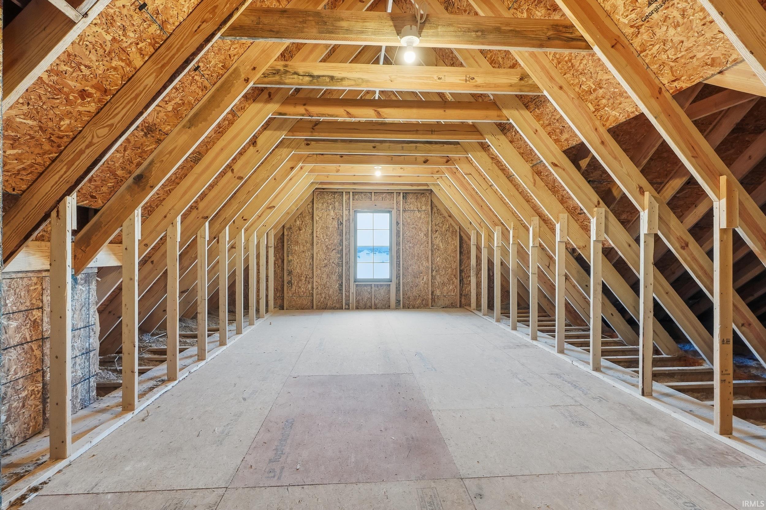 Unfinished Bonus Room/Walk-in Attic