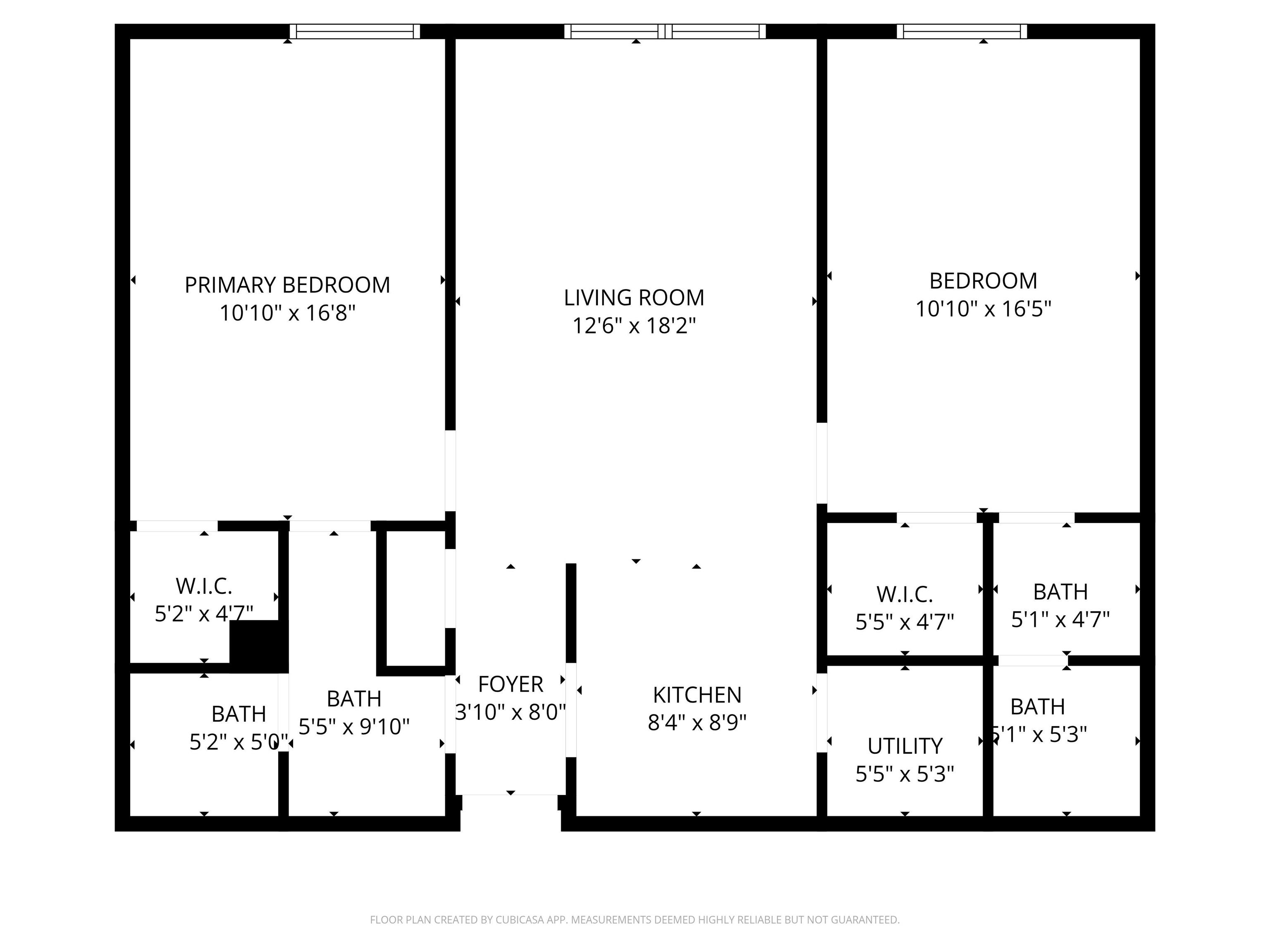 View of floor plan / room layout