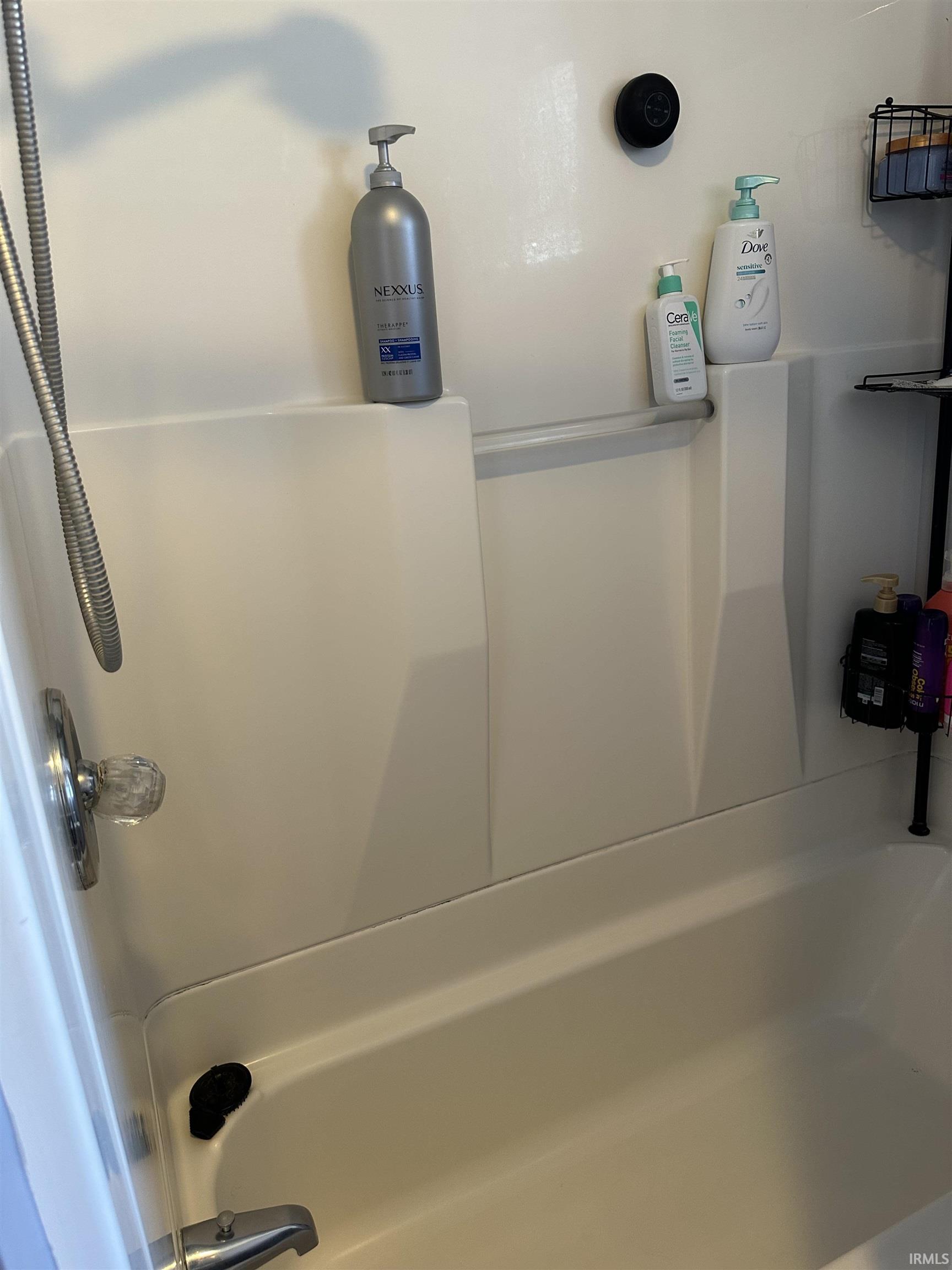 Bathroom view of  shower combination