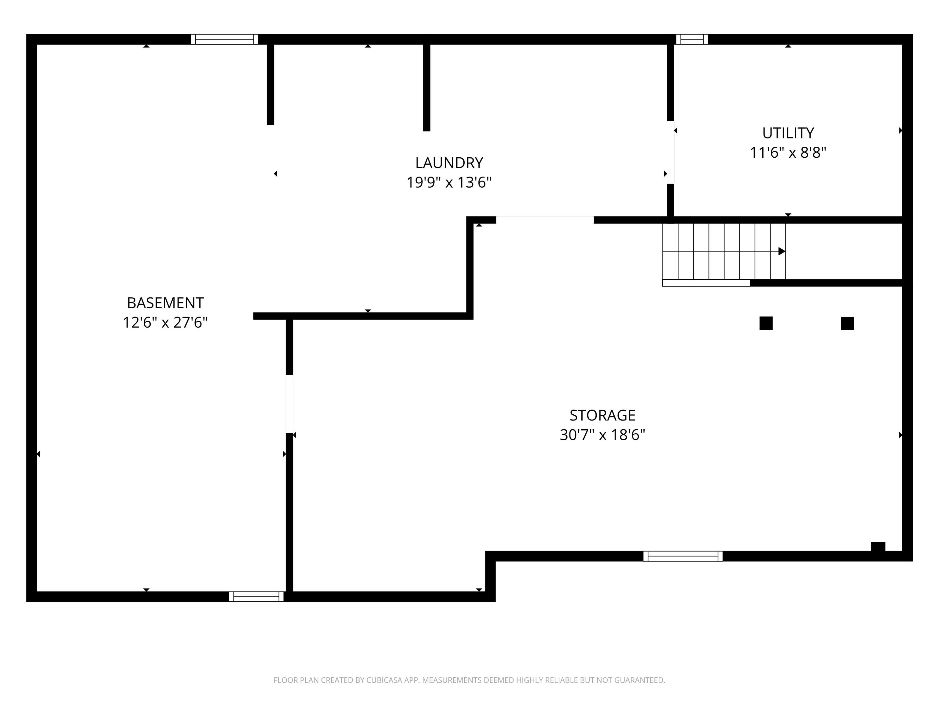 View of home floor plan
