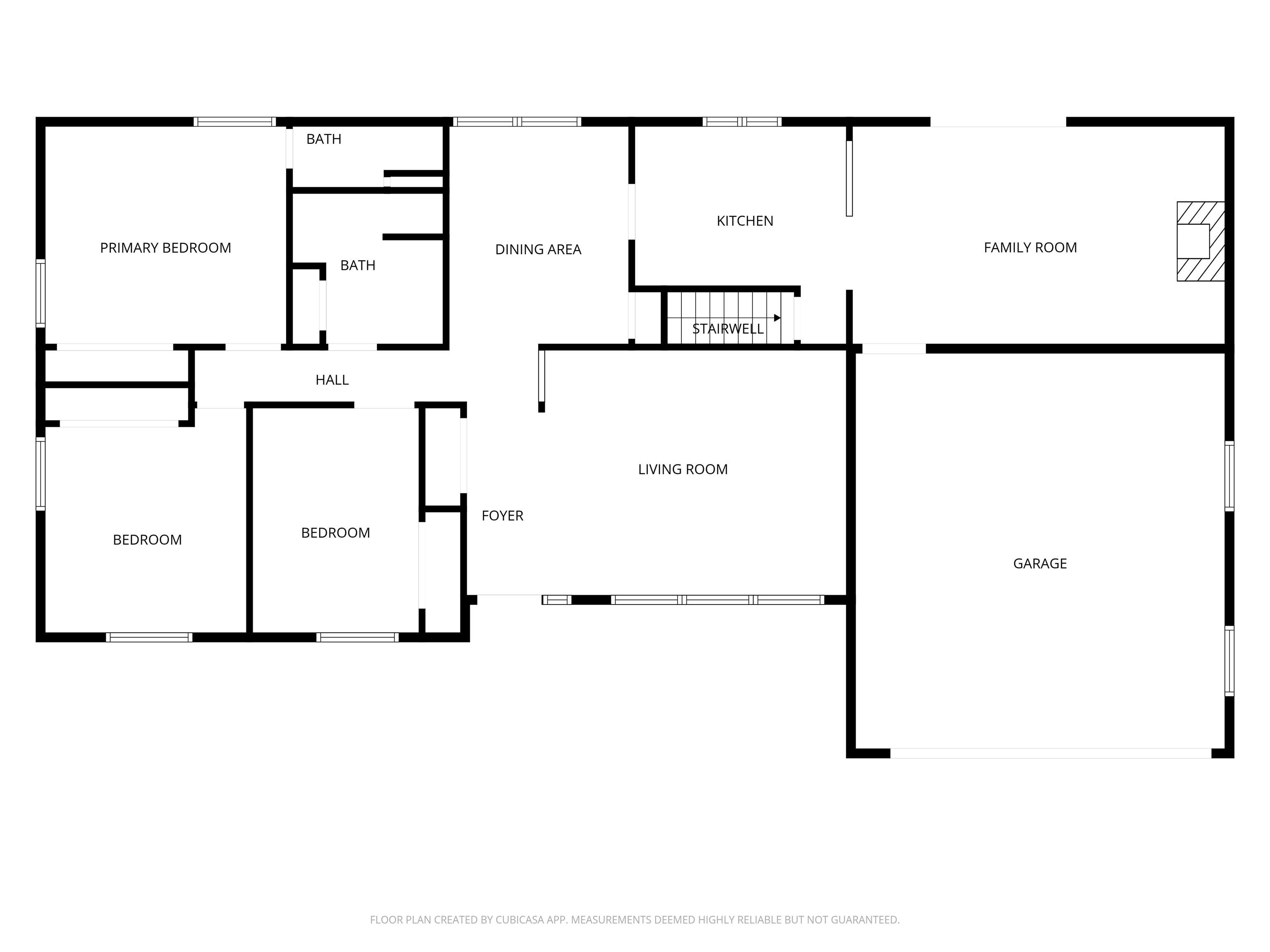 View of floor plan / room layout