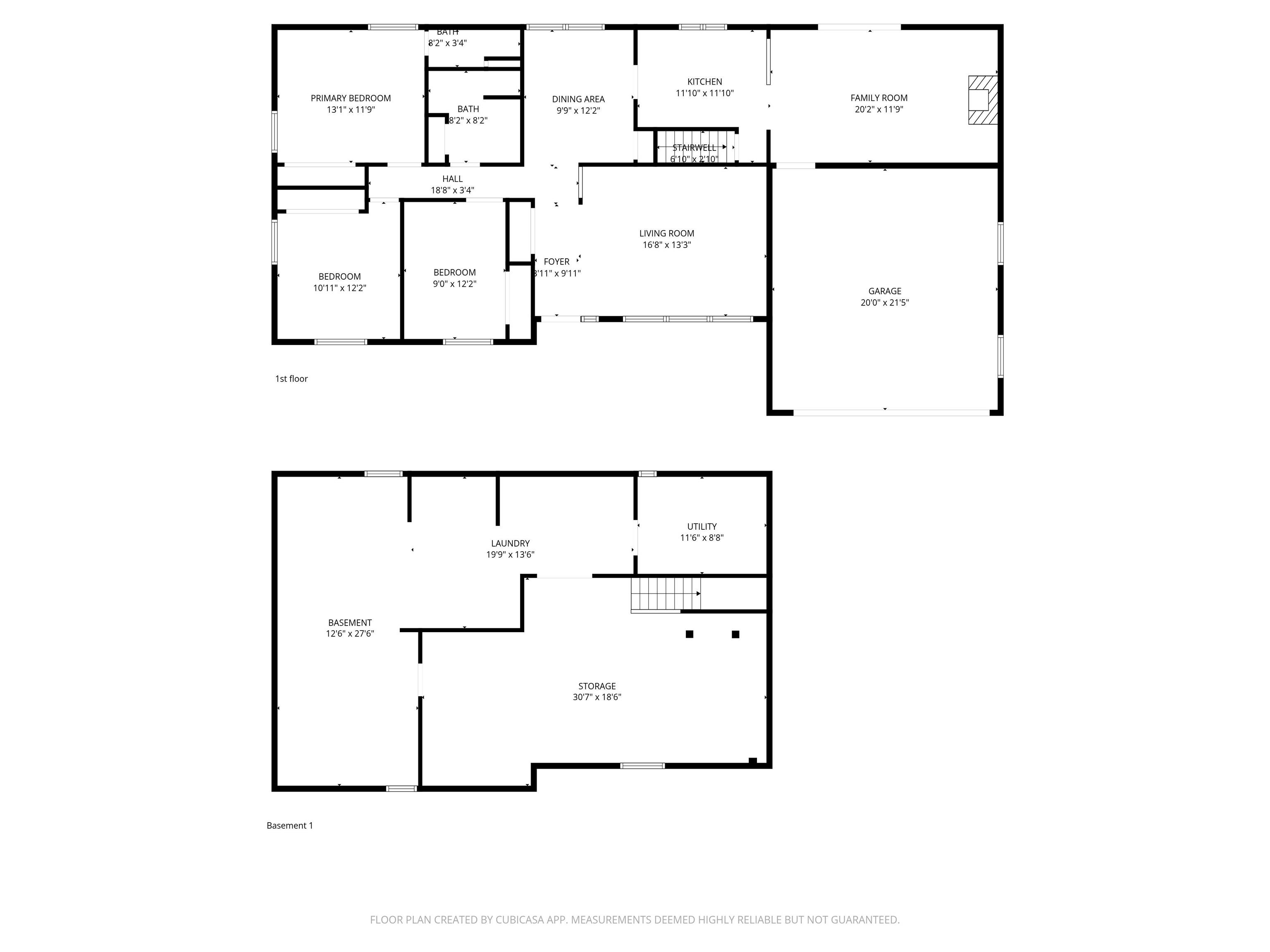 View of floor plan / room layout