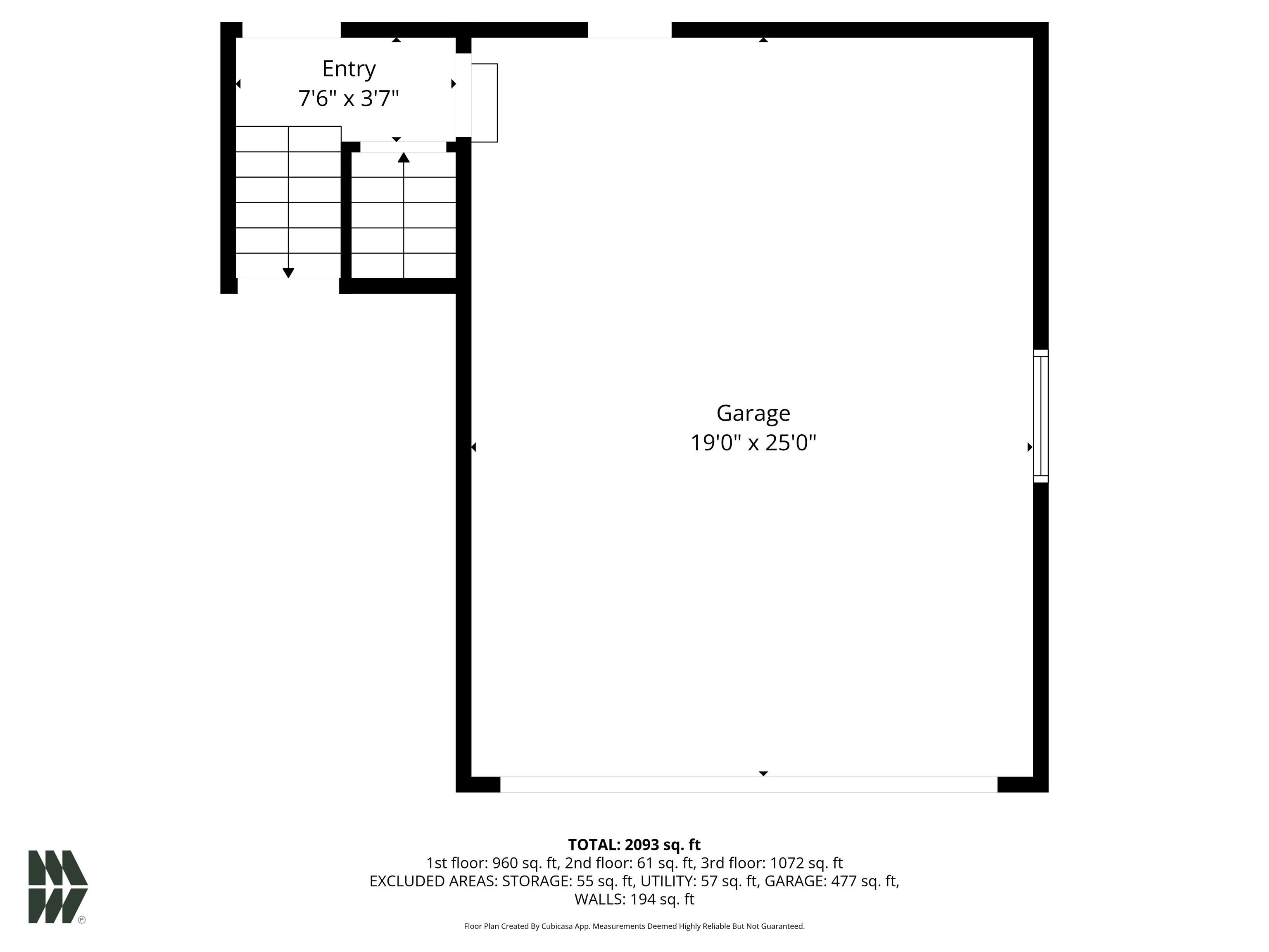 View of home floor plan