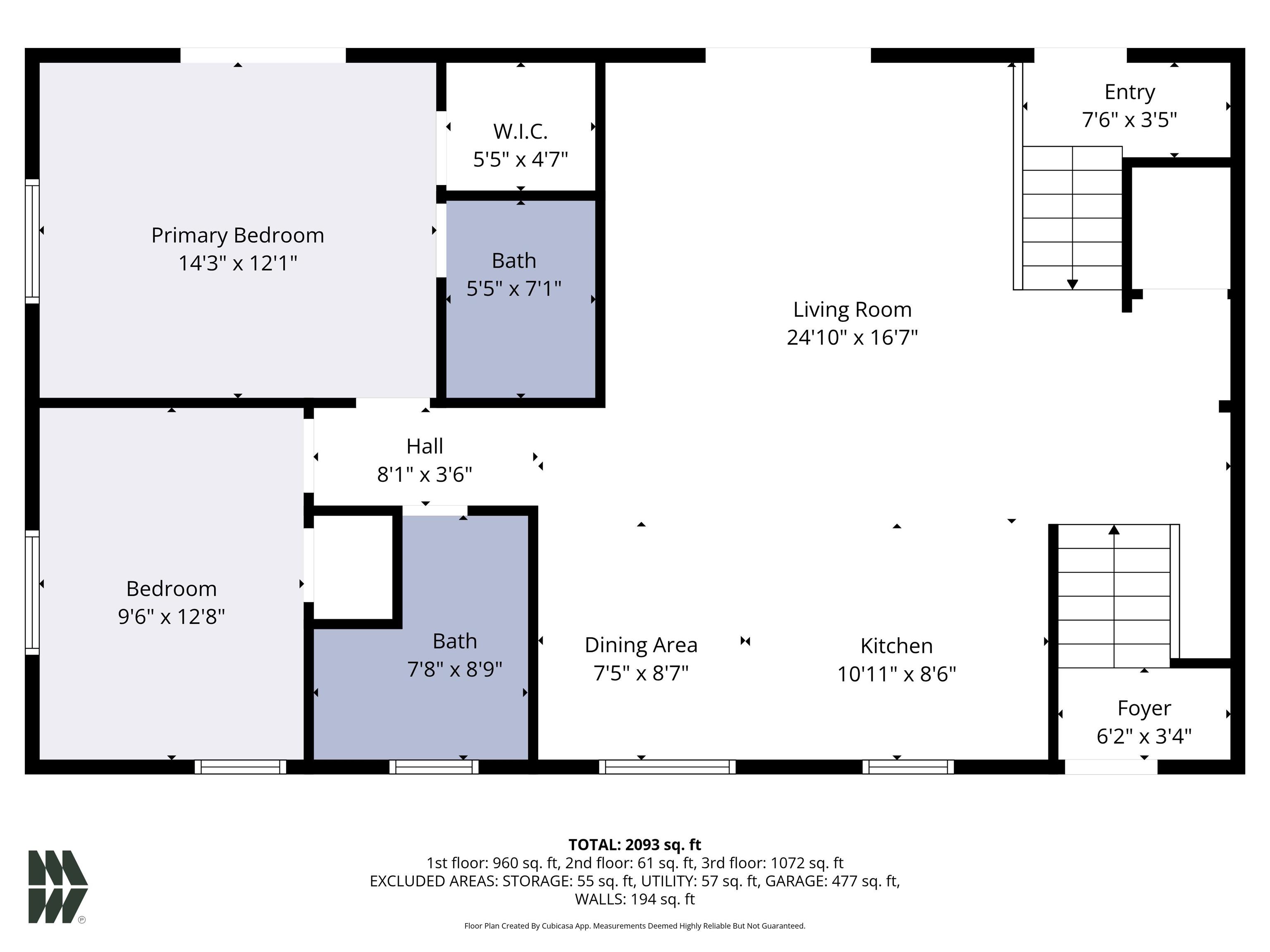 View of floor plan / room layout
