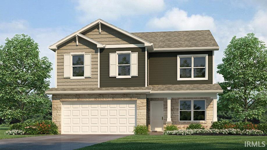 2 Story |  2053 sq ft | 4 Bed | 2.5 Bath | 3 Car Garage  Target Completion Date: 4/22/2026